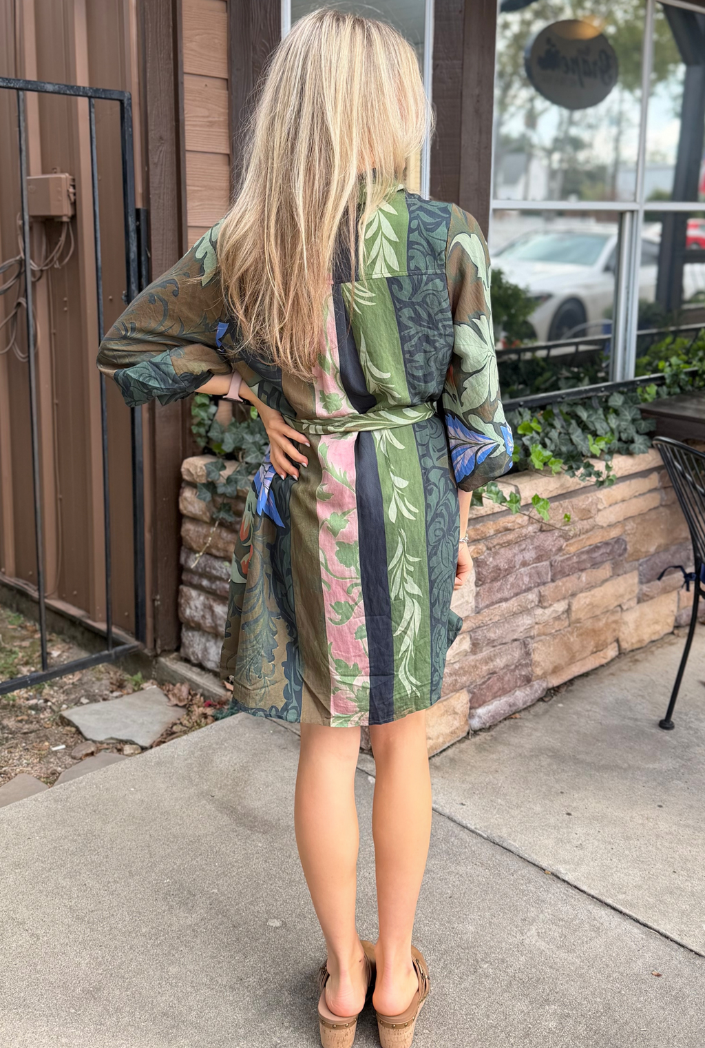 GREEN BOTANICAL DRESS