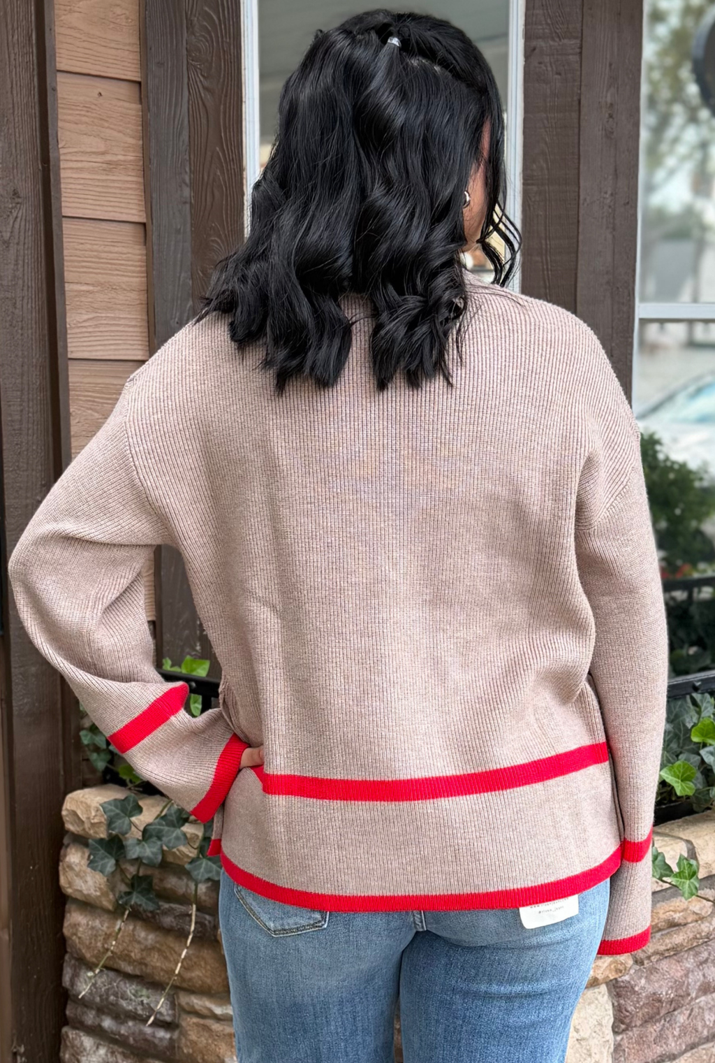 TAUPE SIMPLY SWEATER
