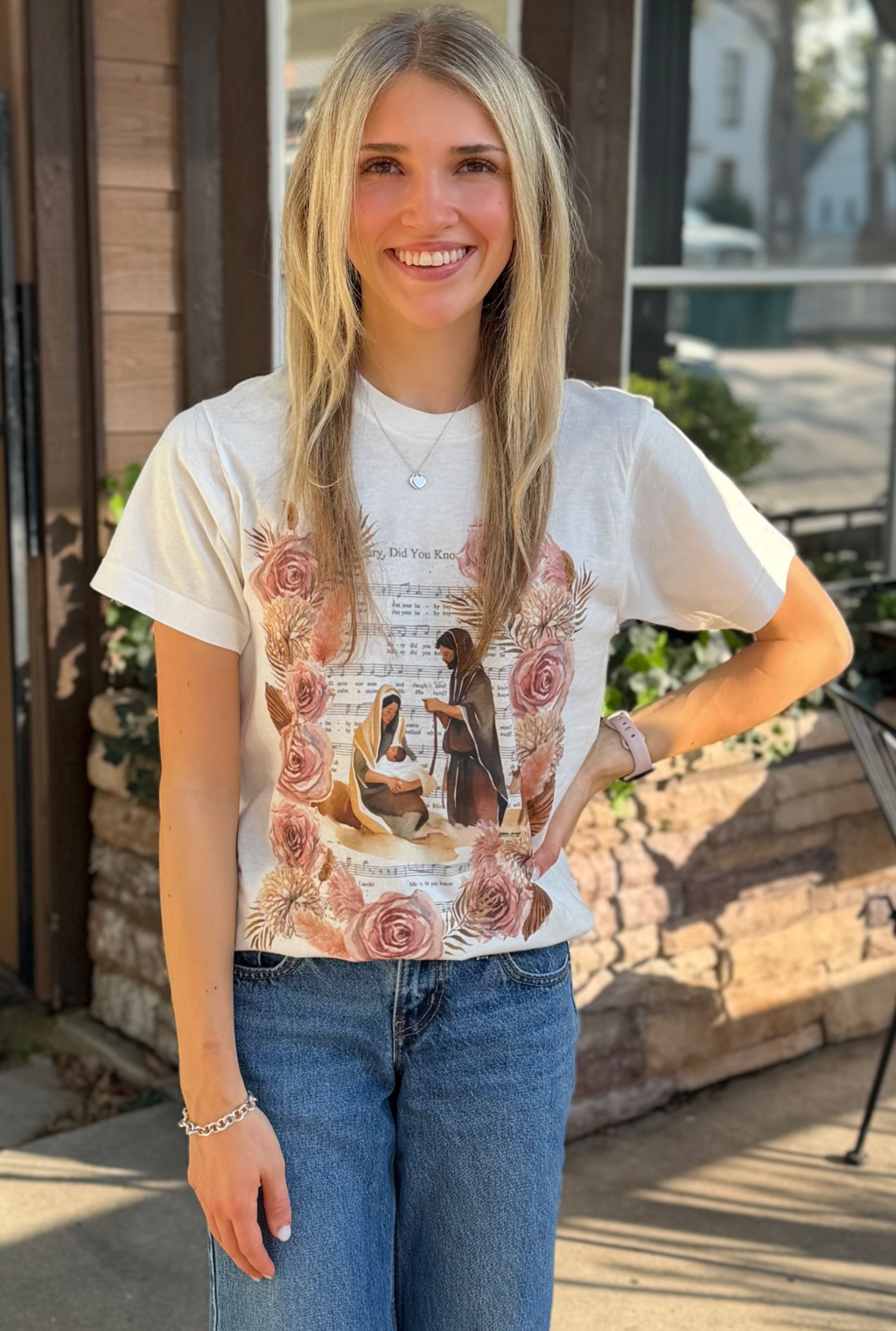 MARY DID YOU KNOW GRAPHIC TEE