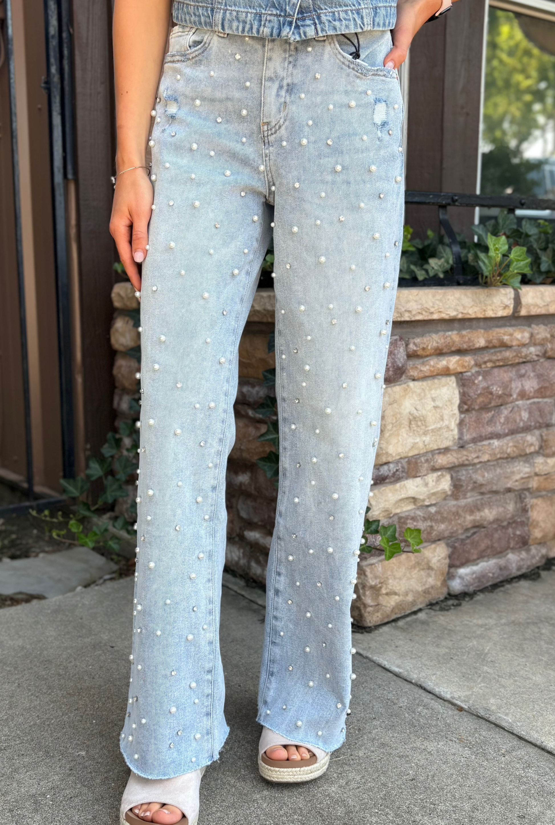 PEARL SPARKLE JEAN