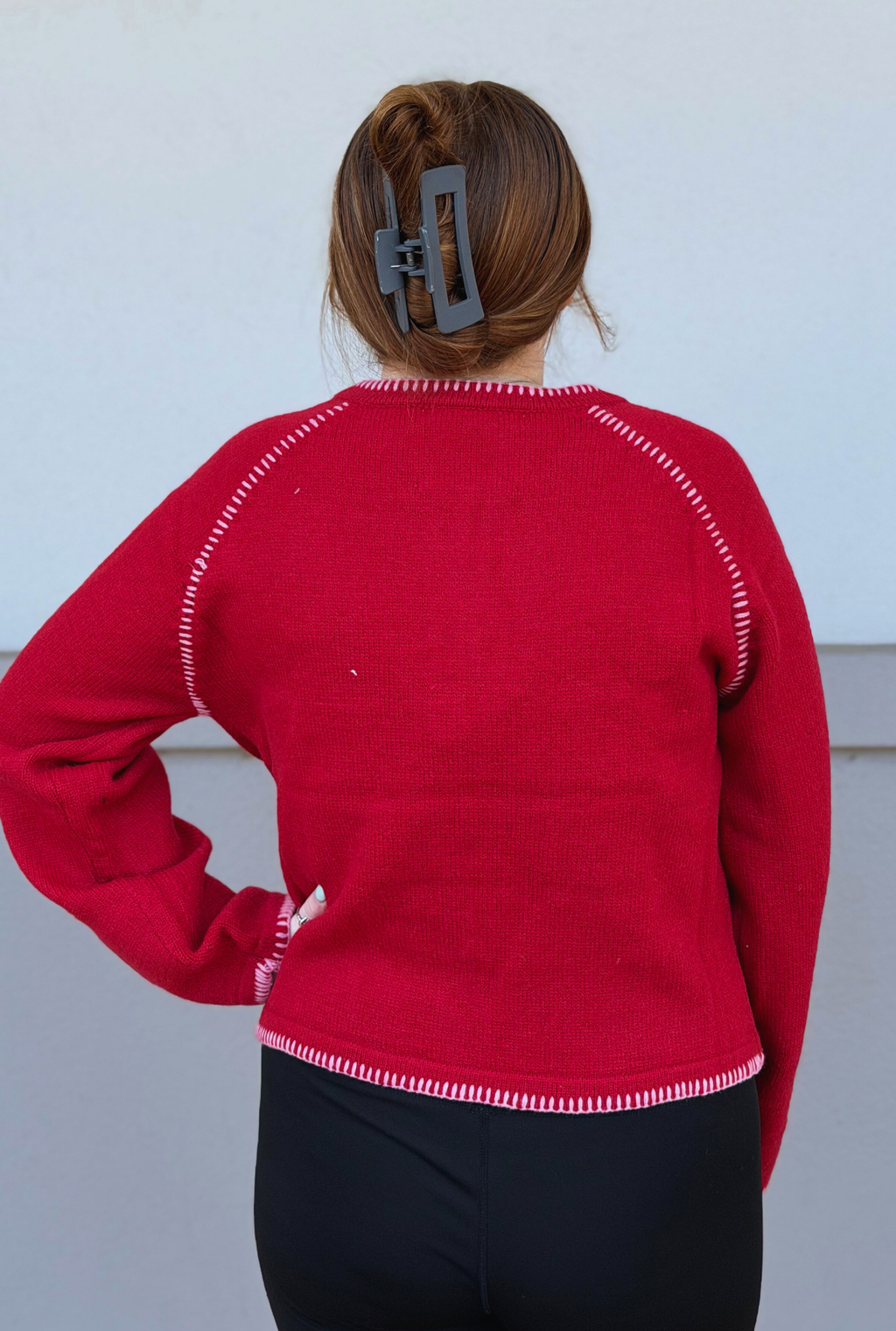 RED ANNIE SWEATER