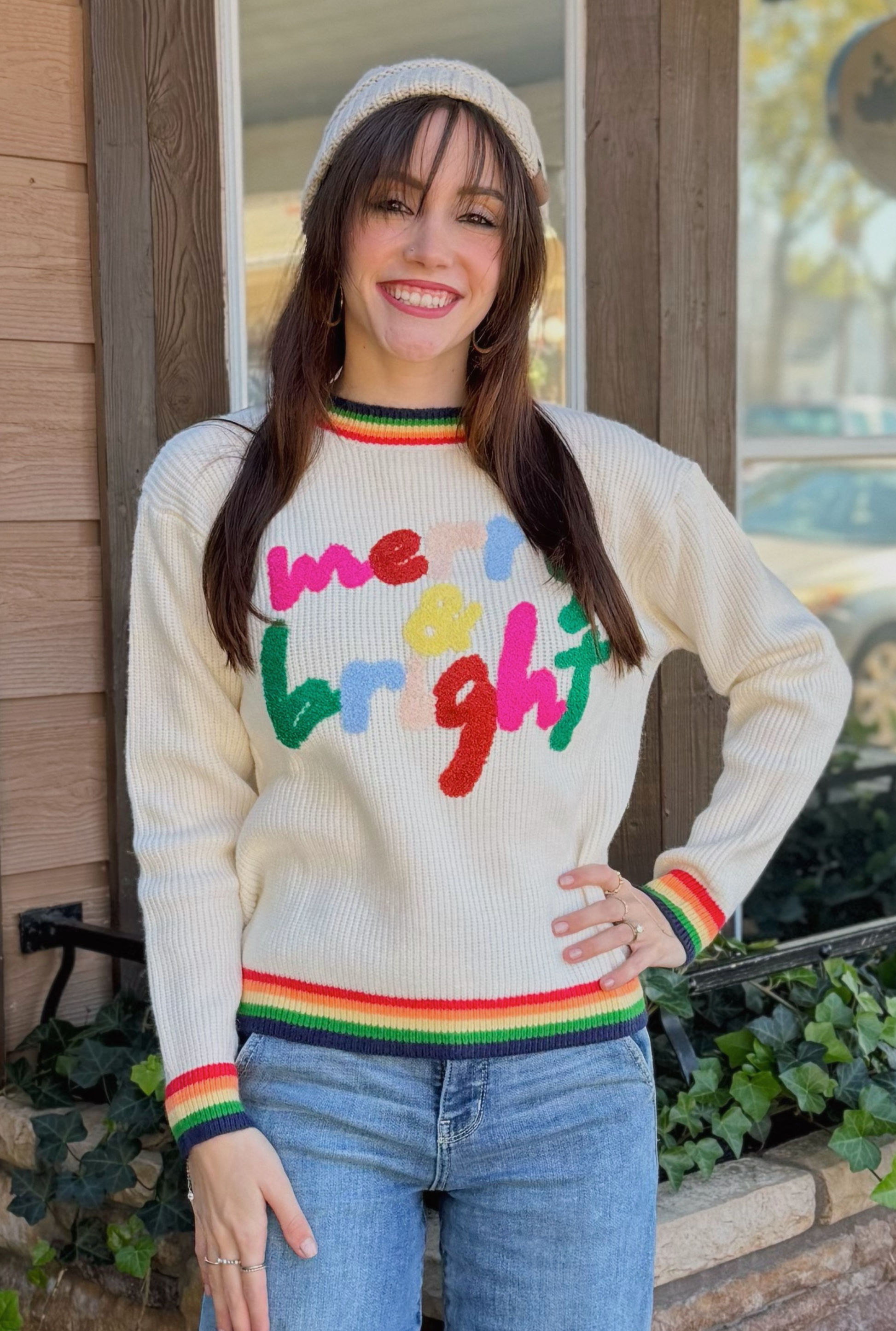 COLORFUL MERRY SWEATER