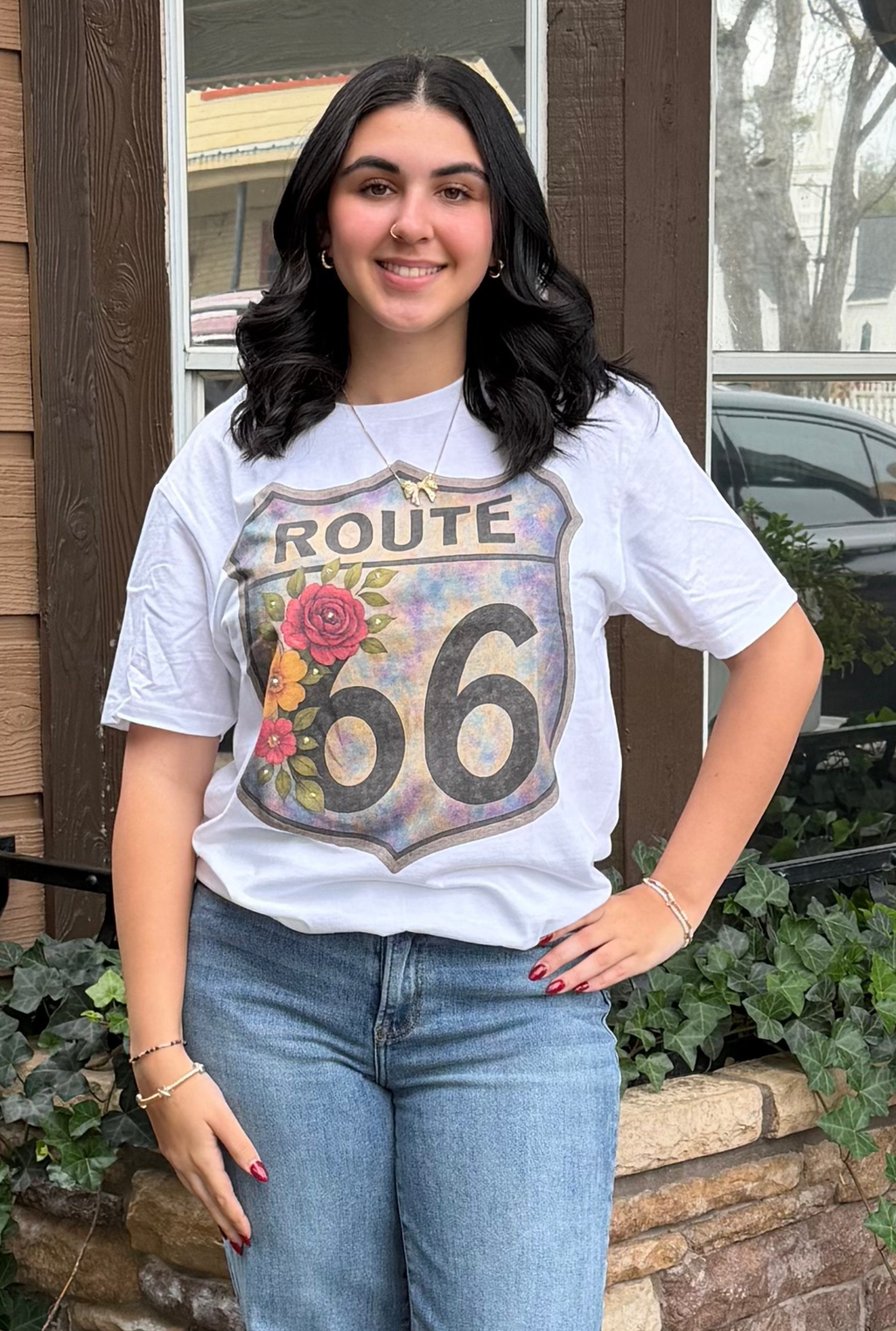 ROUTE 66 GRAPHIC TEE
