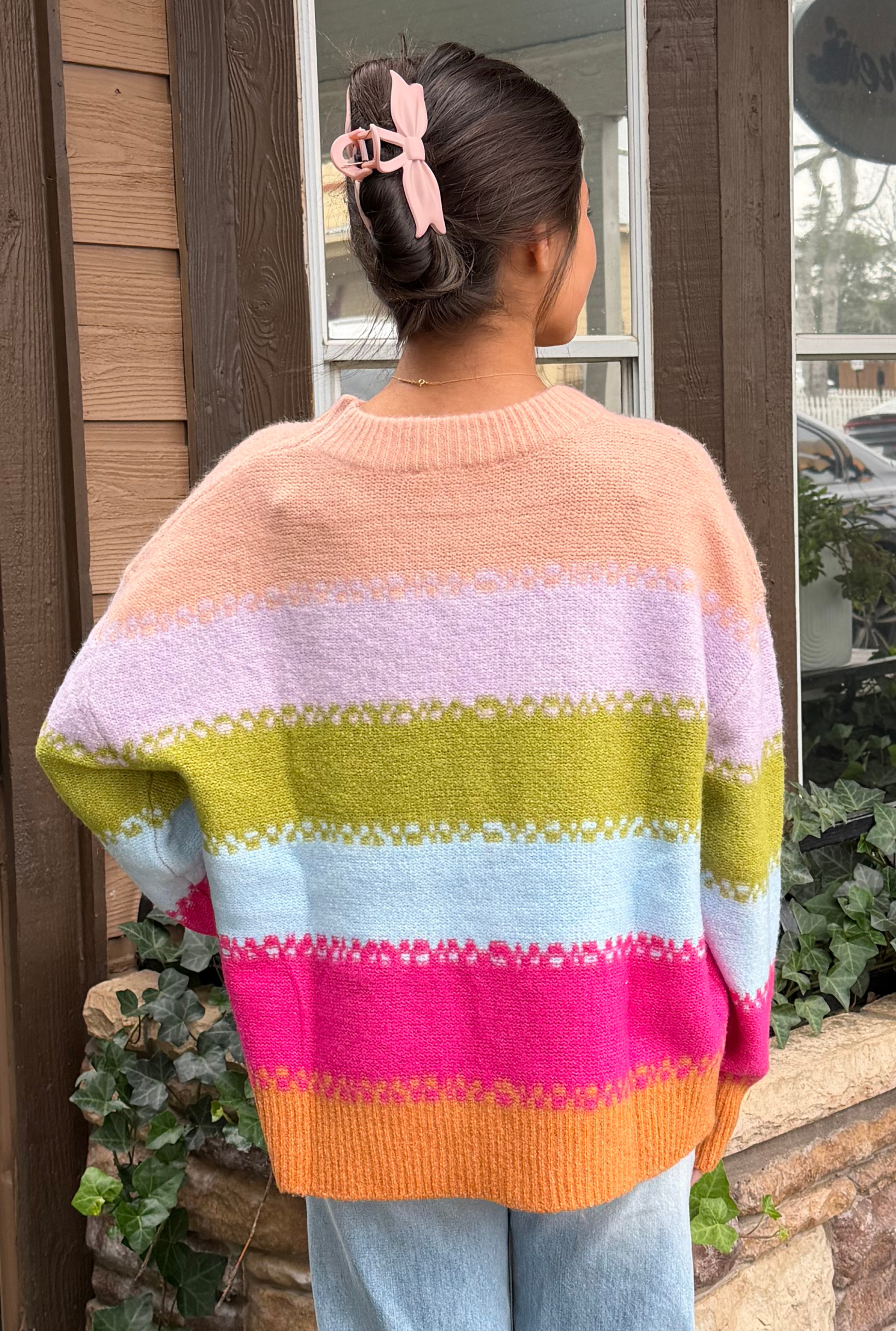MULTI COLORED SWEATER