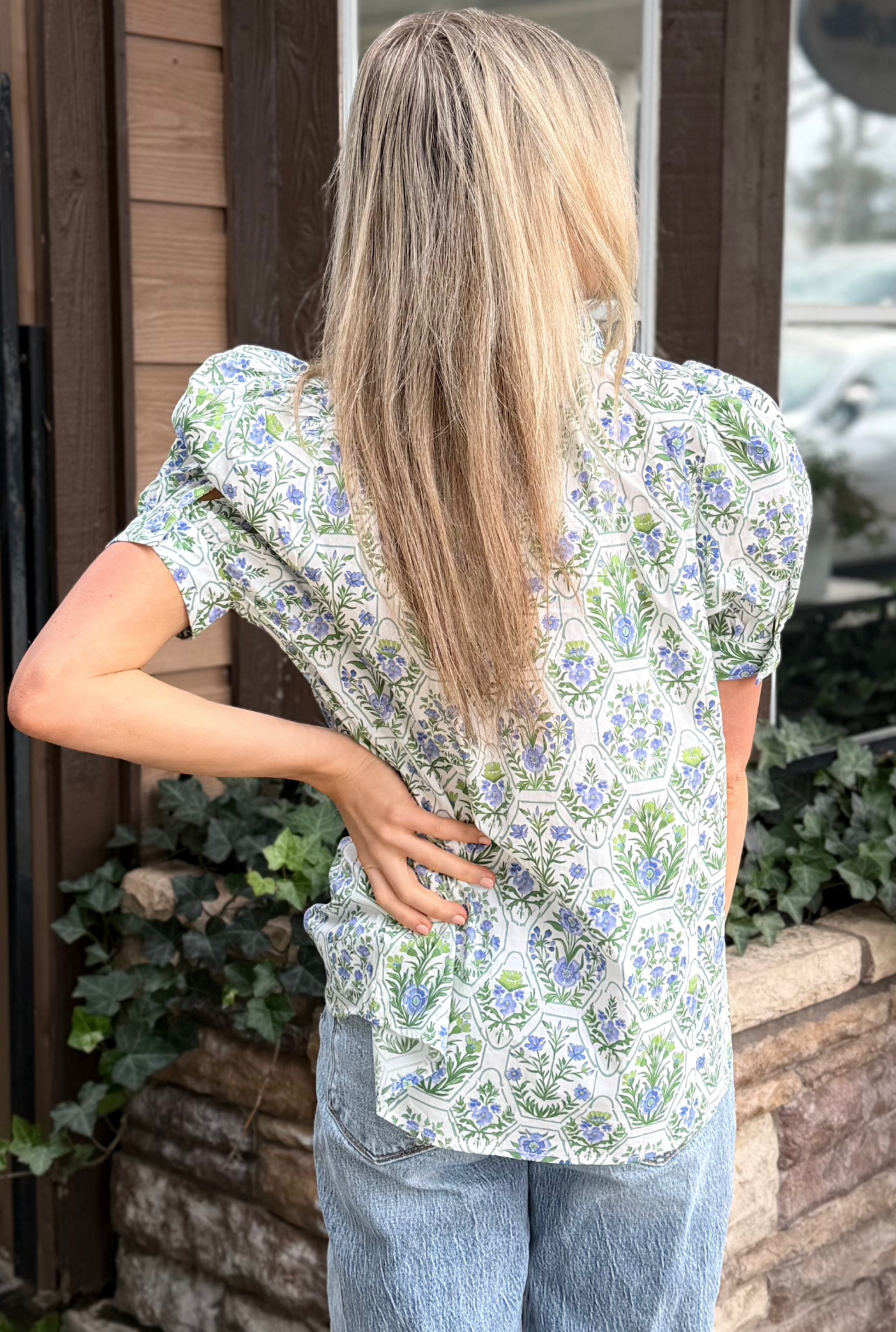 PERIWINKLE PAIGE TOP