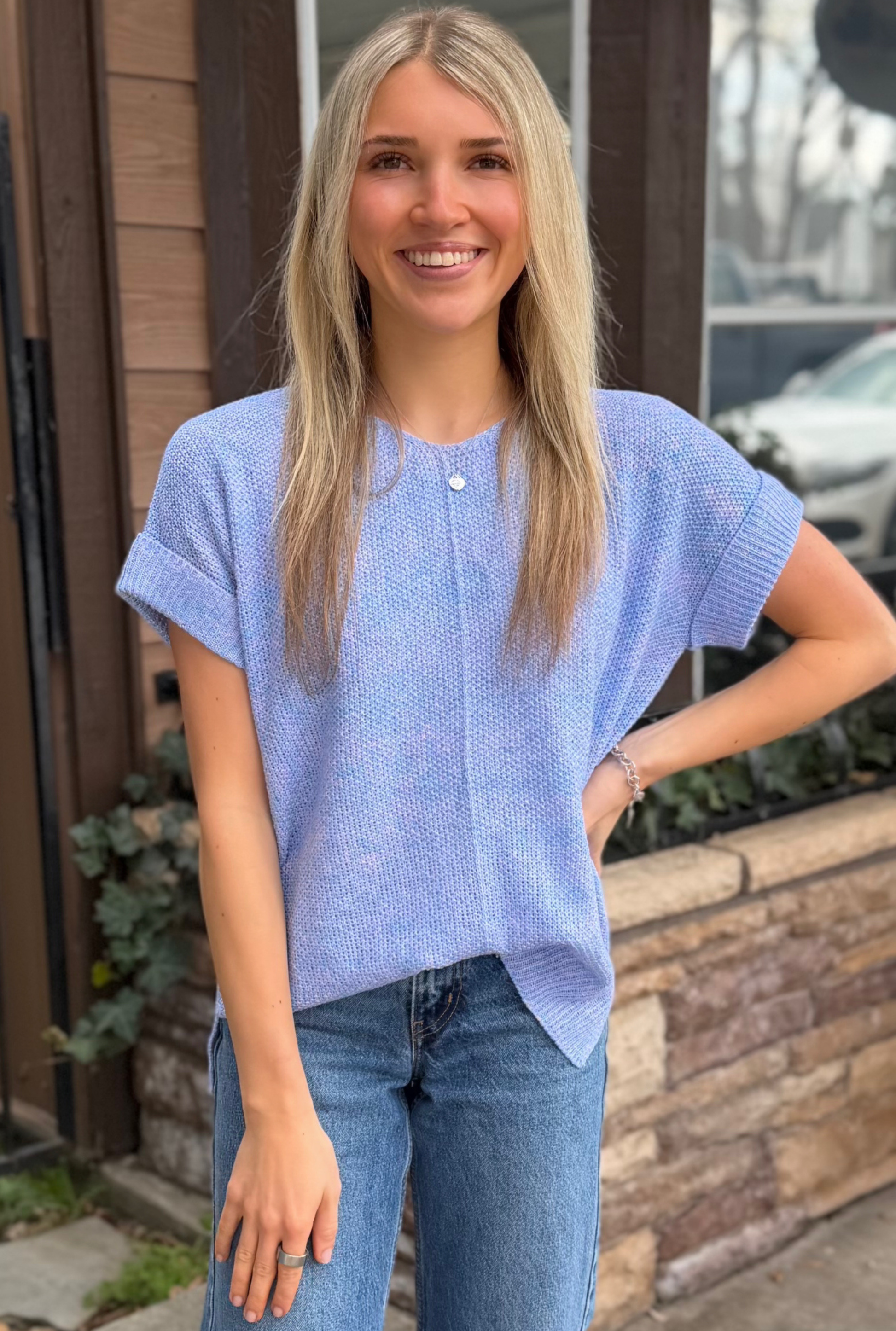 PERIWINKLE SUMMER TOP