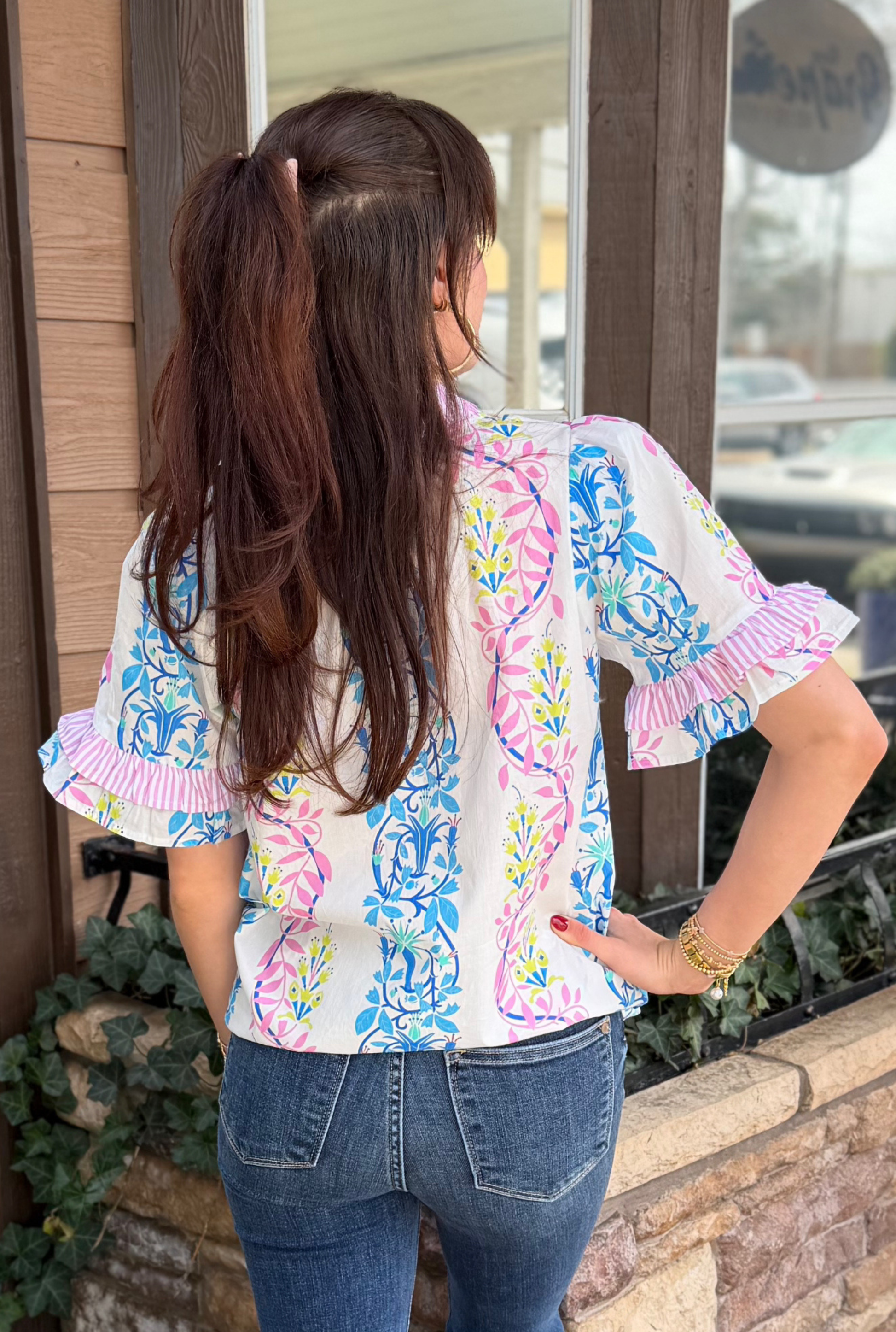 COTTON CANDY CORY TOP