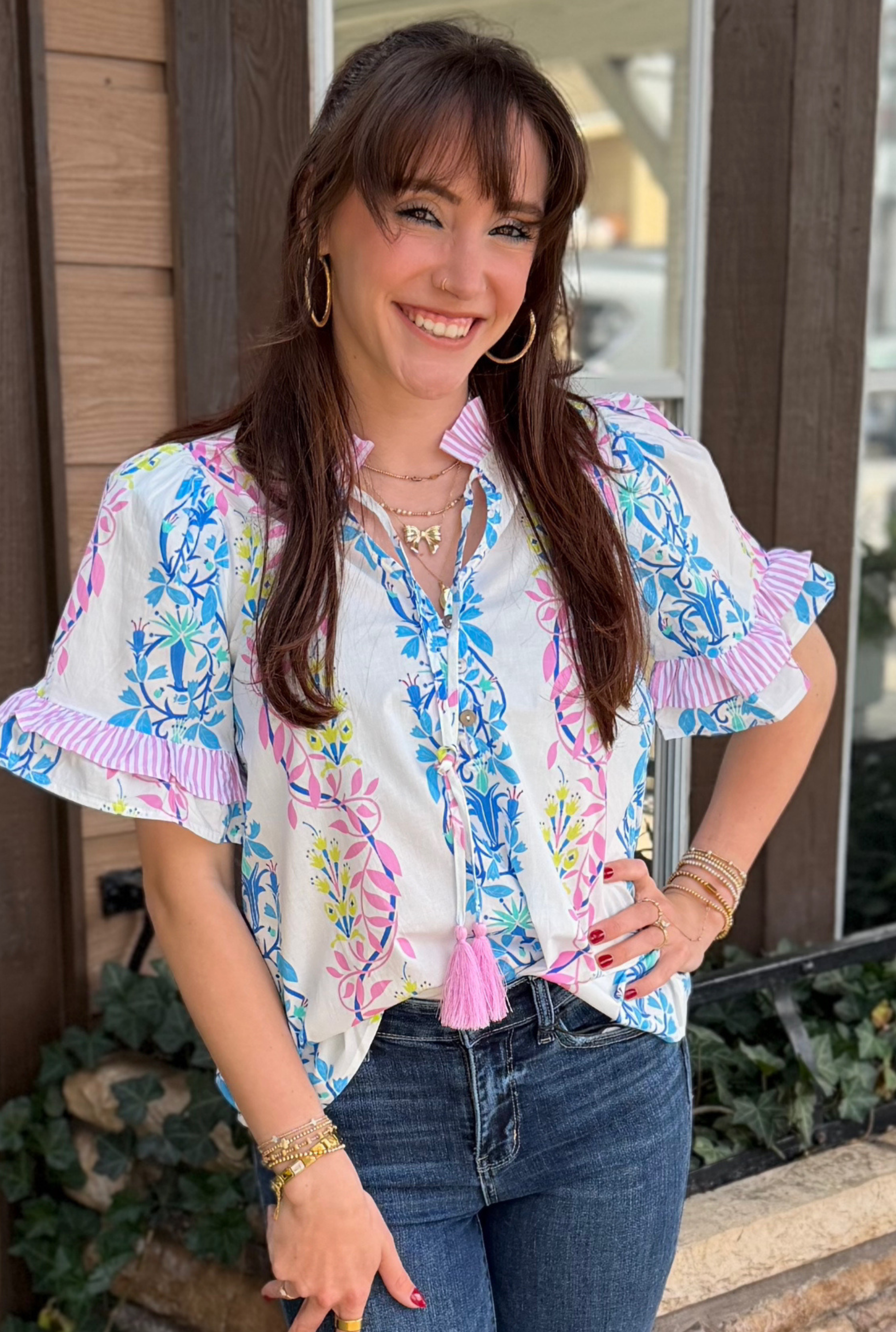 COTTON CANDY CORY TOP