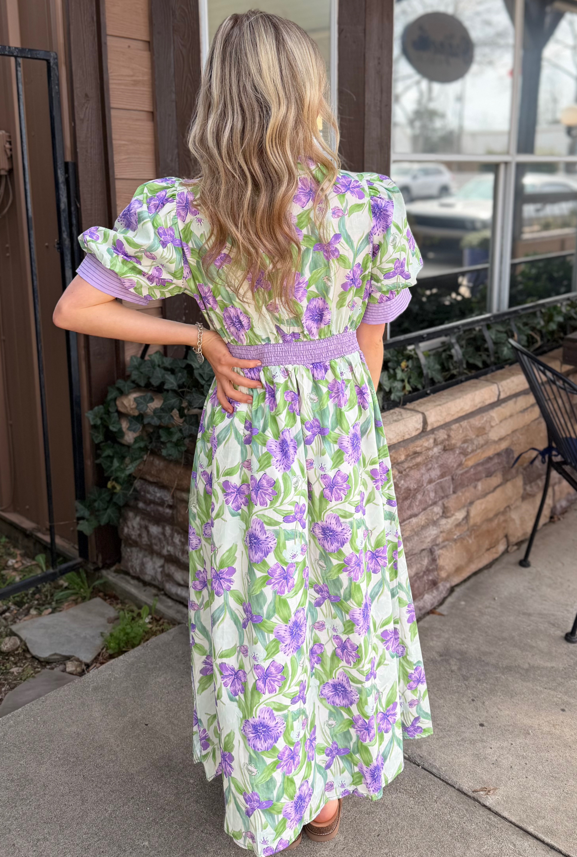 PURPLE POLLY DRESS