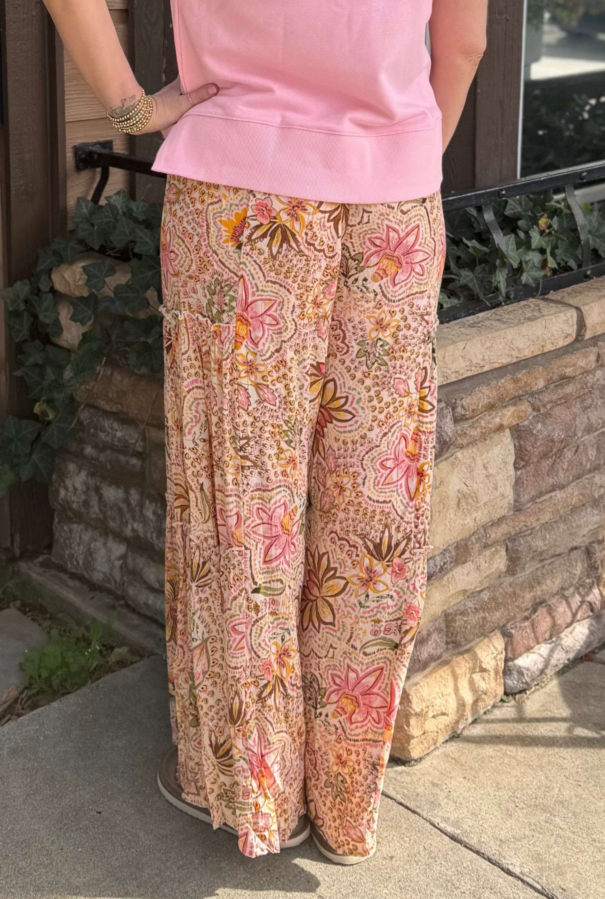 FLORAL ISABELLA PANTS