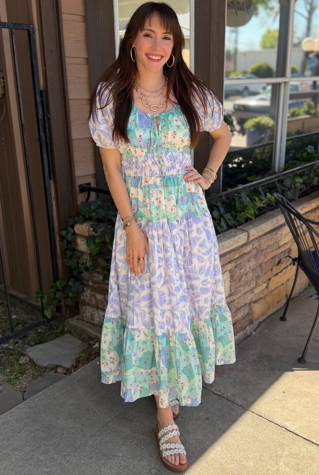 PURPLE PETUNIA DRESS