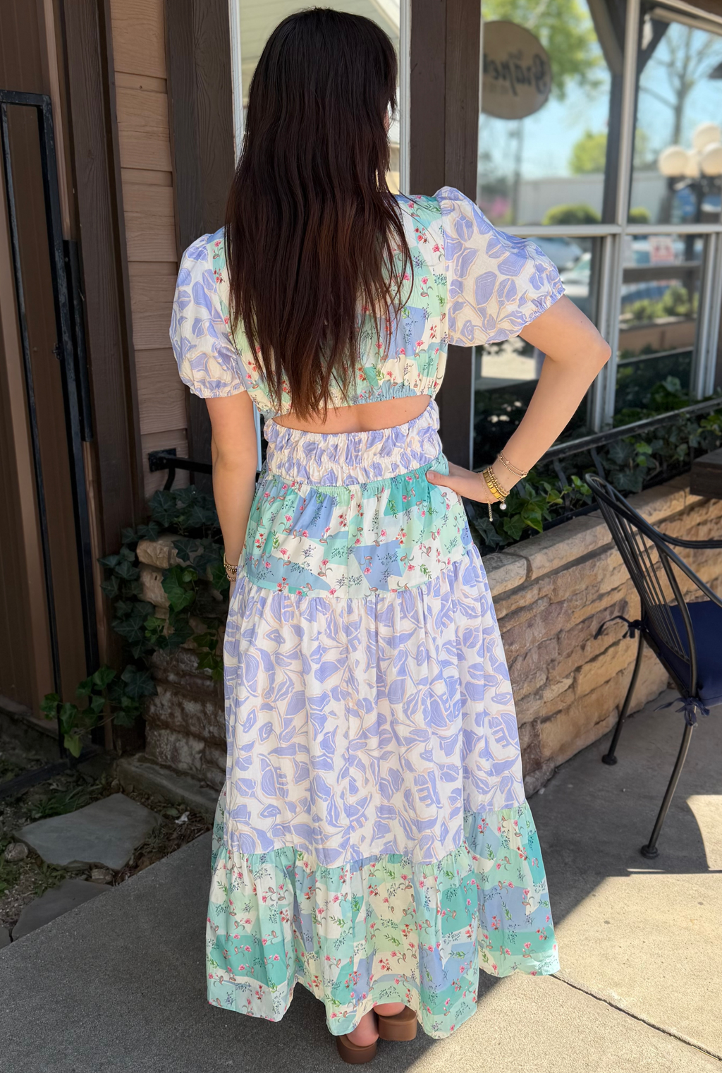 PURPLE PETUNIA DRESS