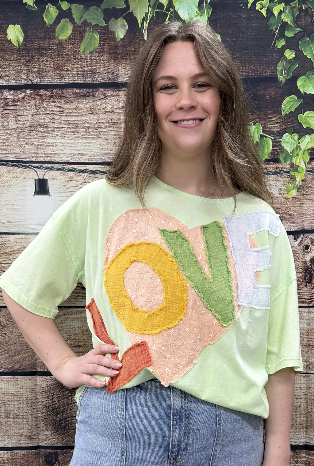 LOVE ON REPEAT TEE