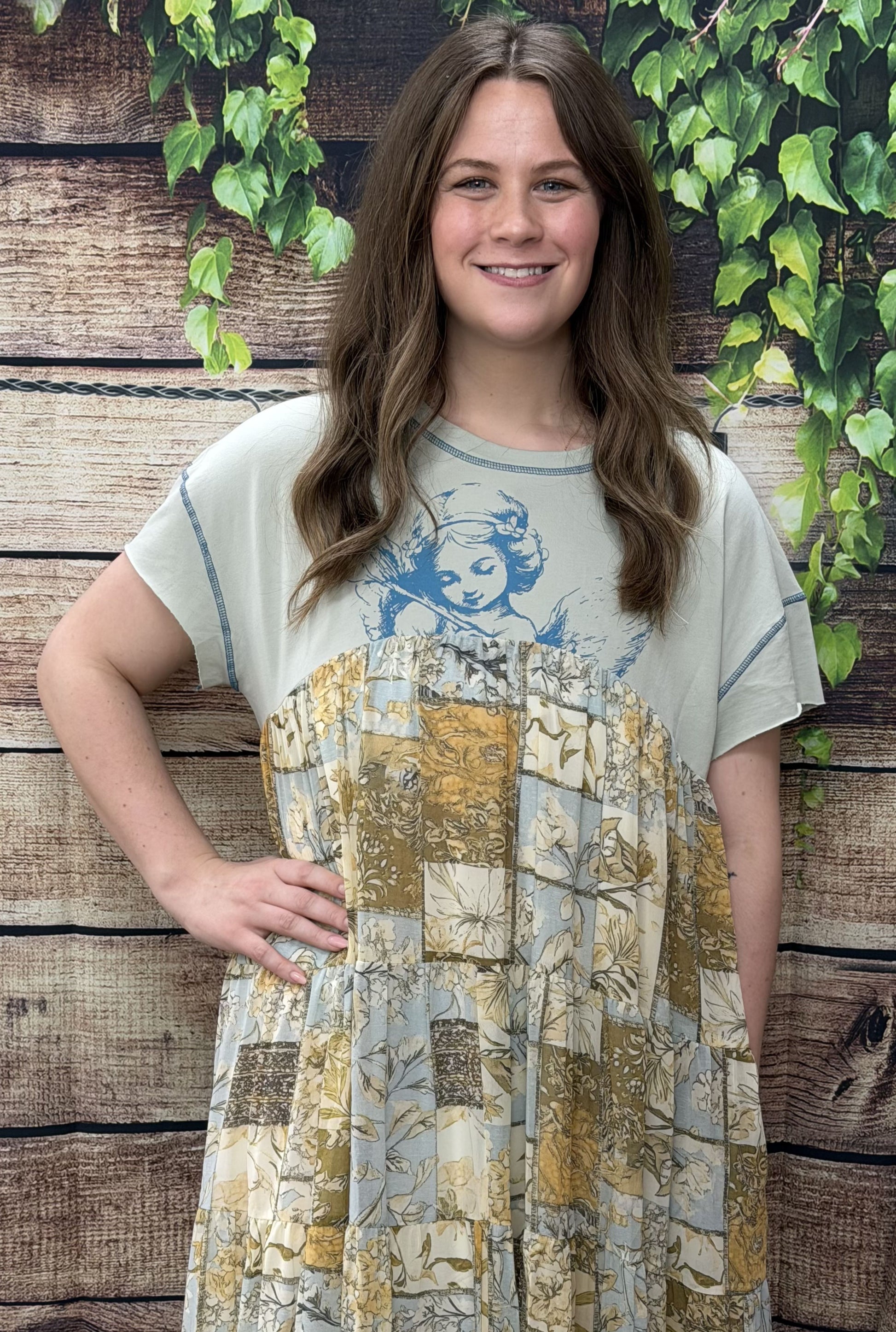 ANGEL QUILT DRESS