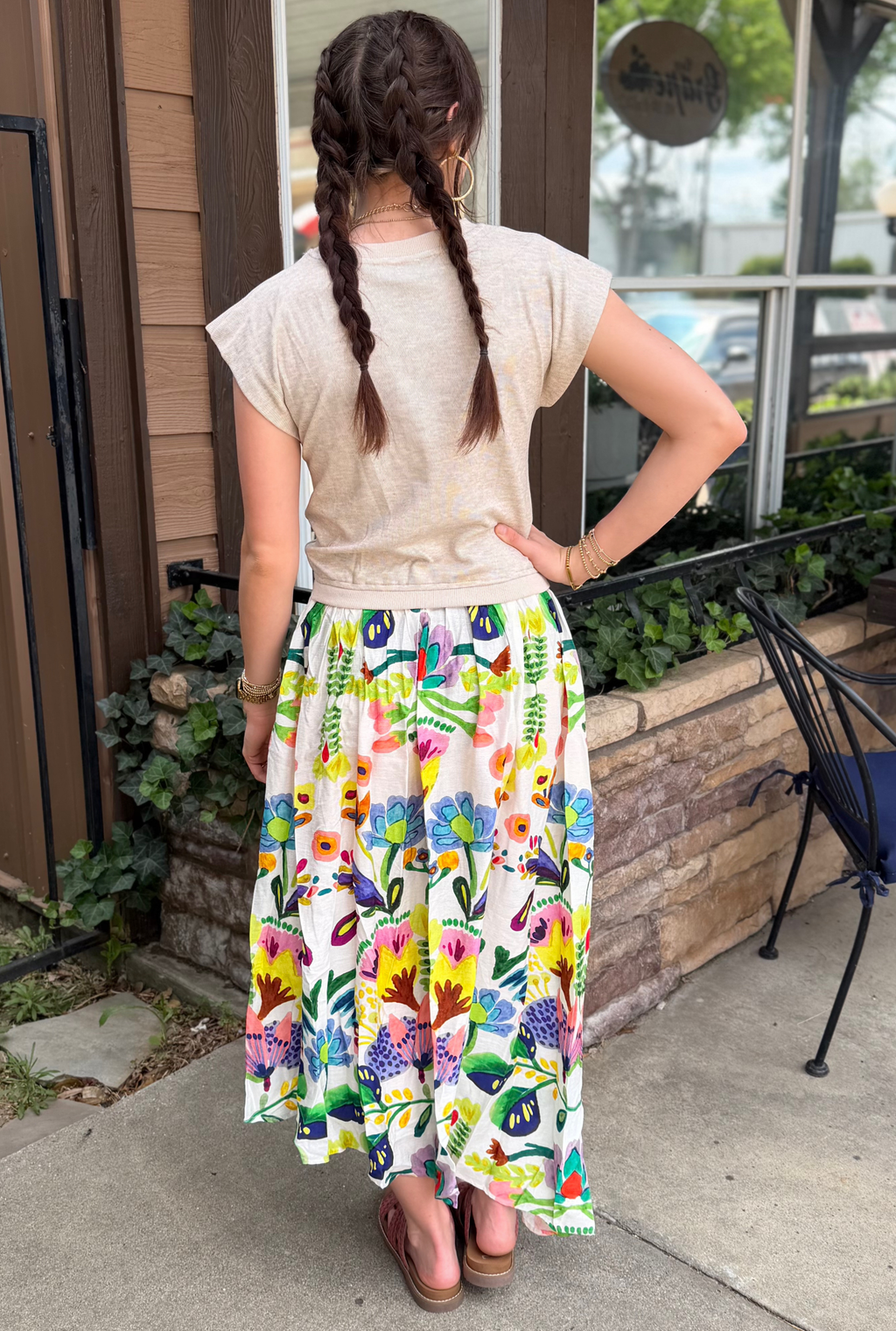 GREEN GINA SKIRT DRESS