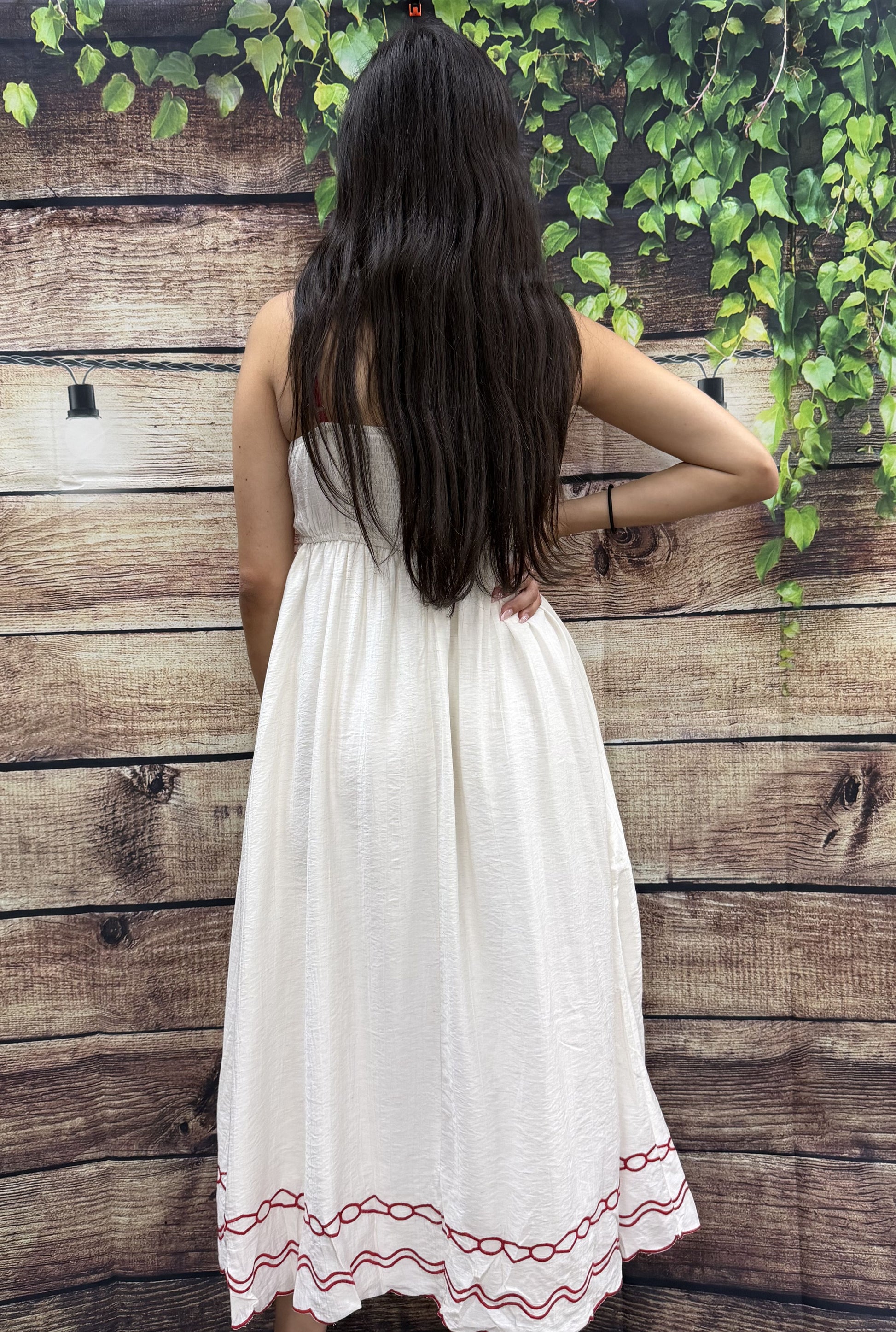 SCALLOPED MAY DRESS