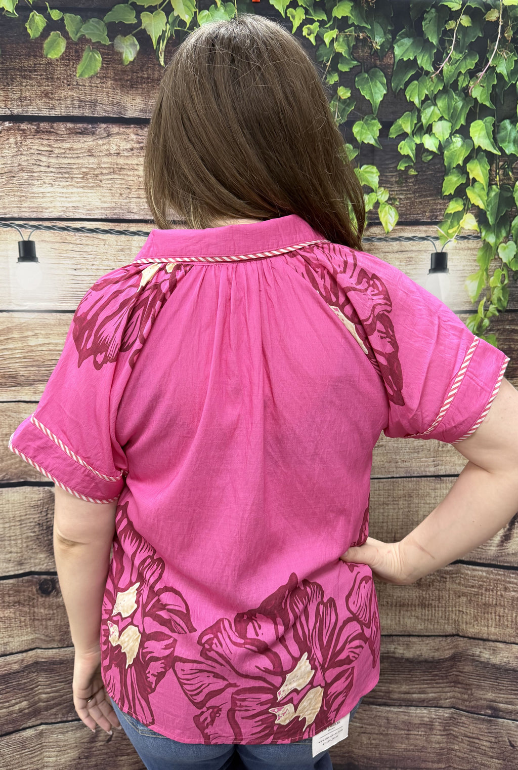 PEONY FLORAL TOP