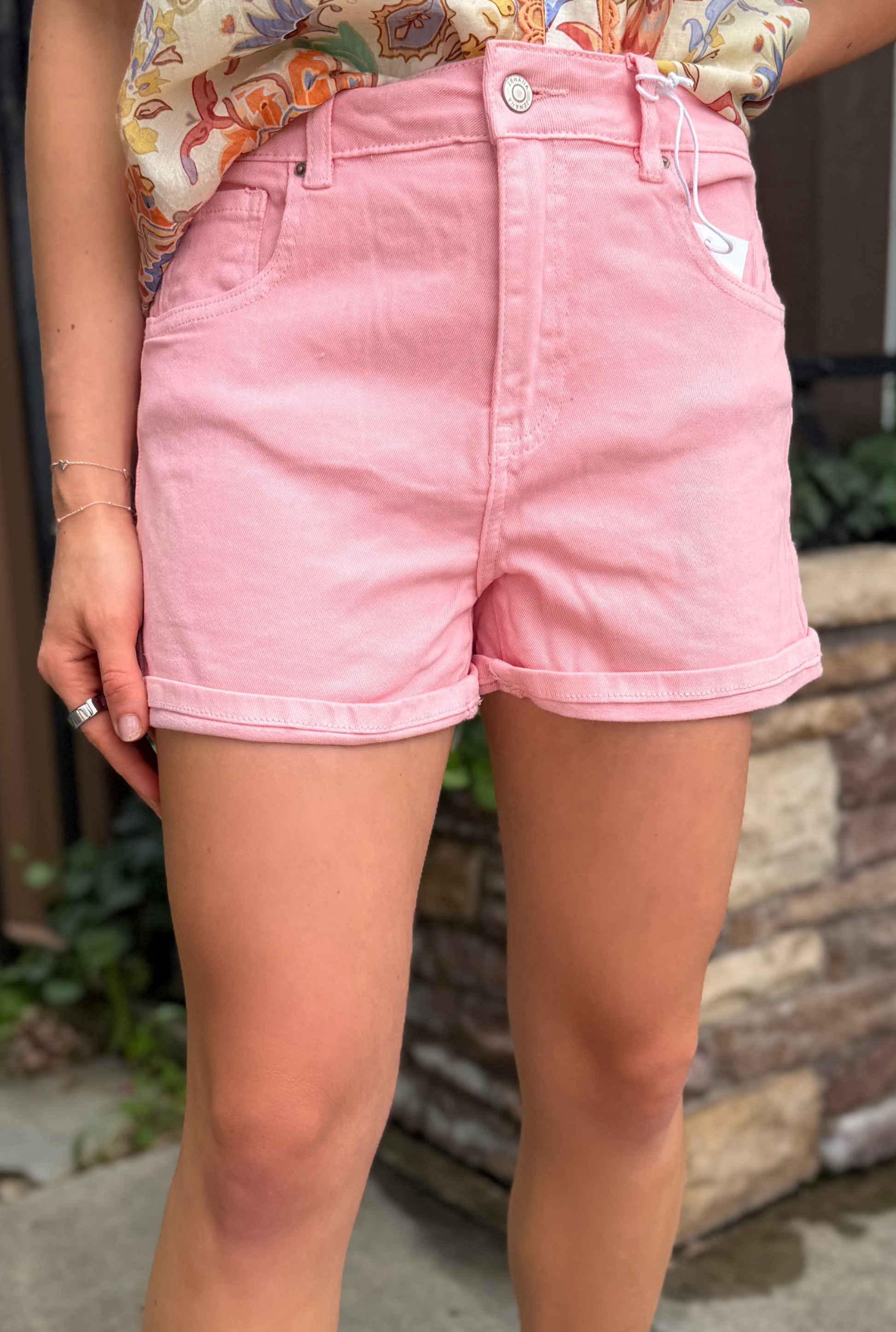 PINK SUMMER SHORTS