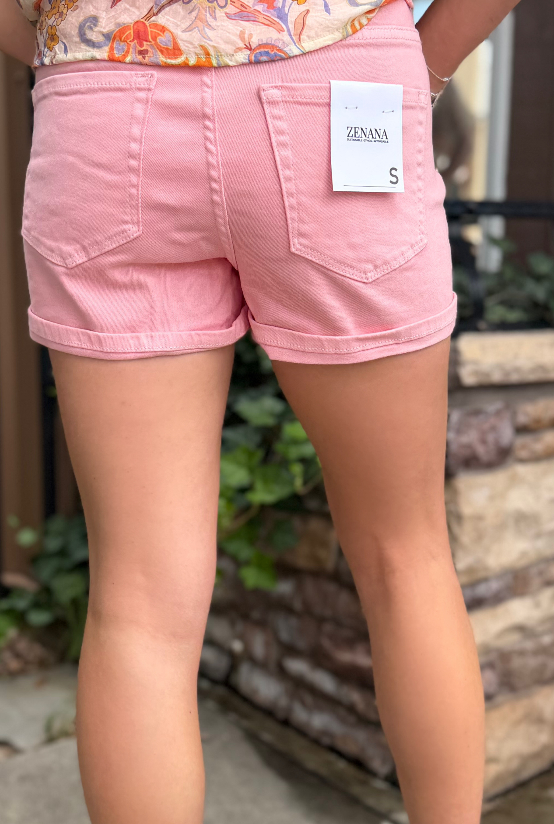 PINK SUMMER SHORTS