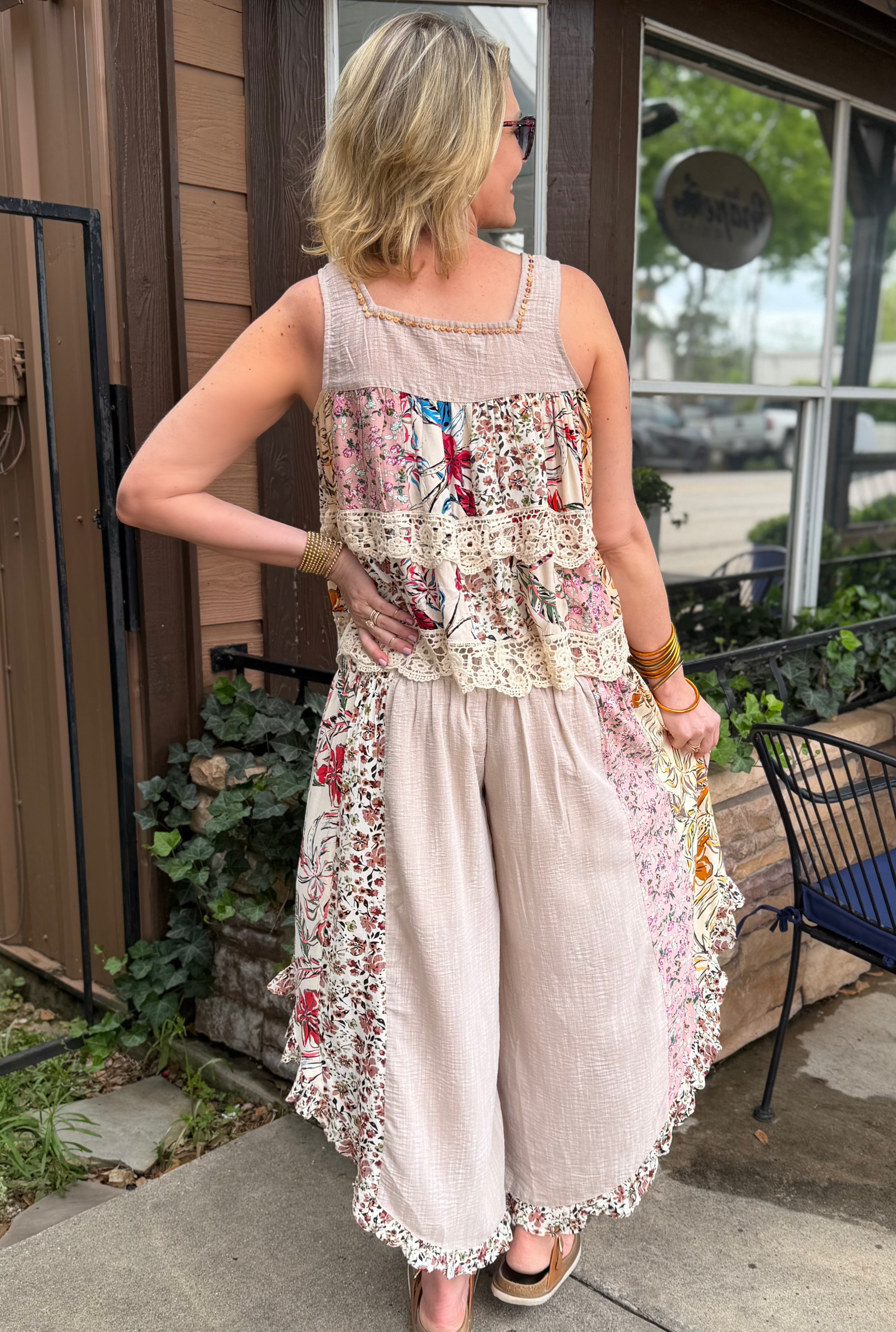 ARTISAN FLORAL BOHO SET