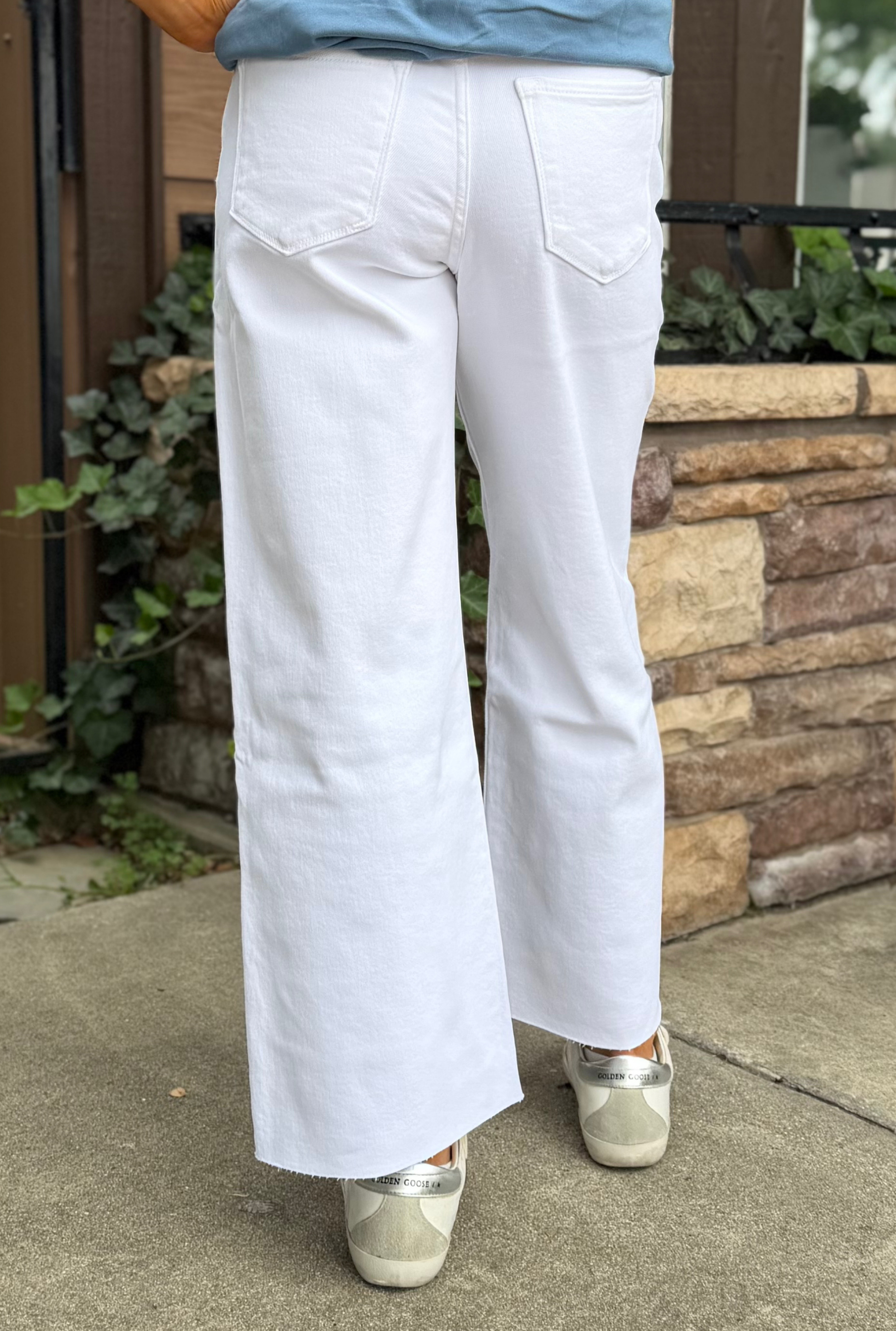 WHITE KANCAN JEANS