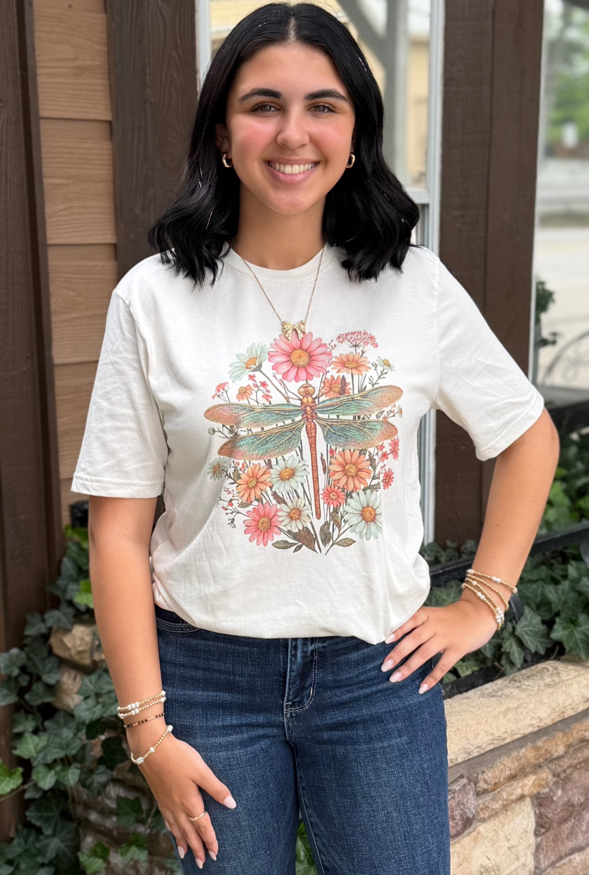 DRAGONFLY DAISY TEE