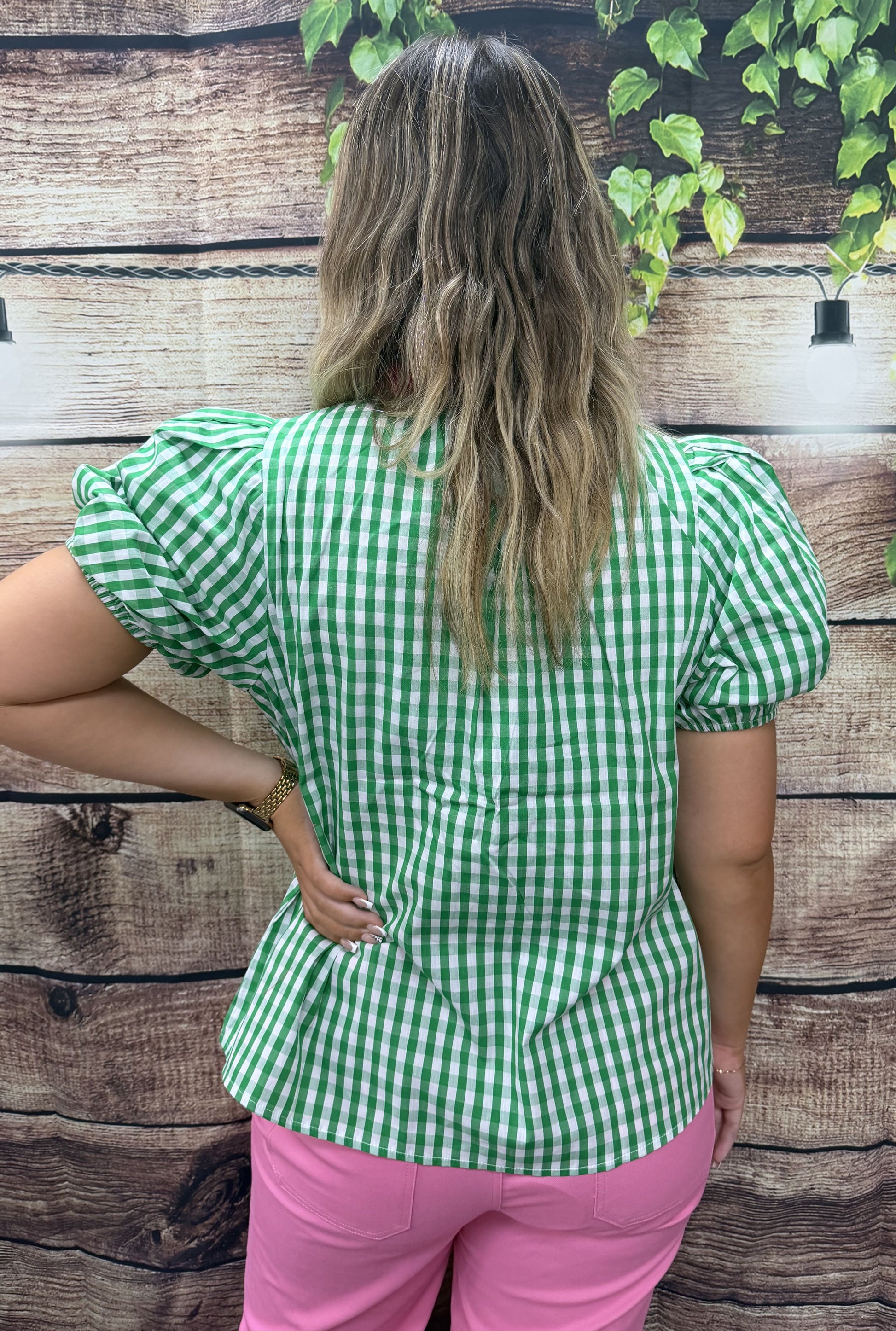 GREEN BLOOM TOP