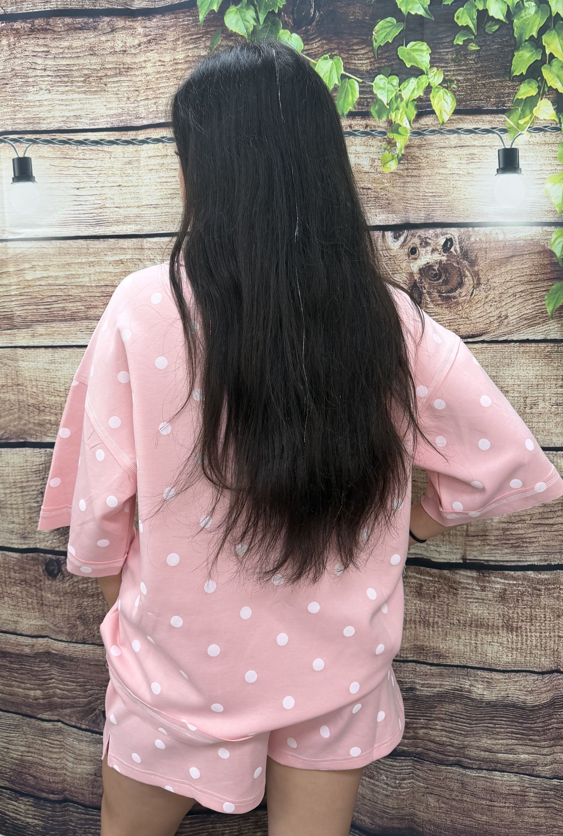 PINK POLKA SCUBA SET