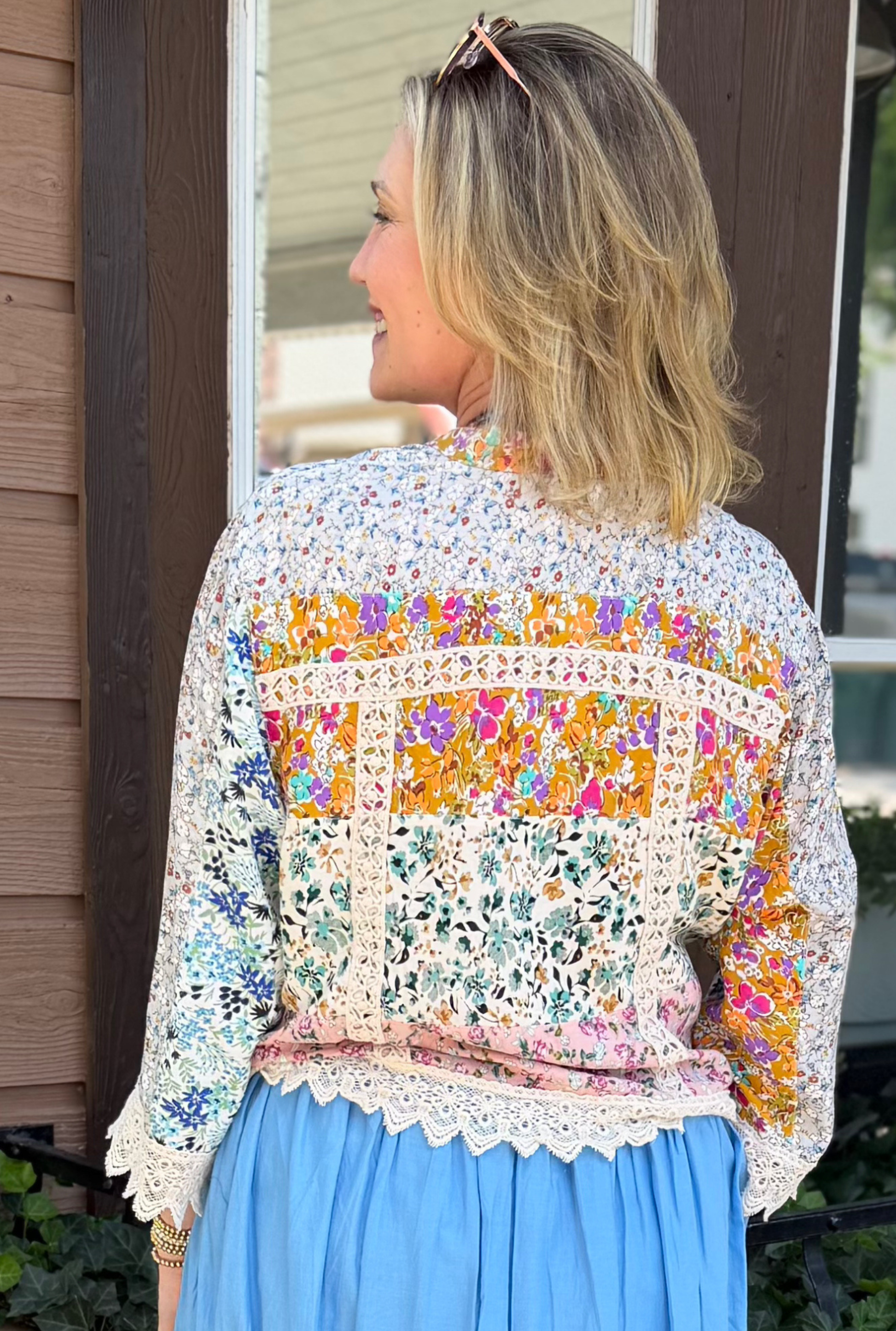 PATCHWORK BOHO TOP