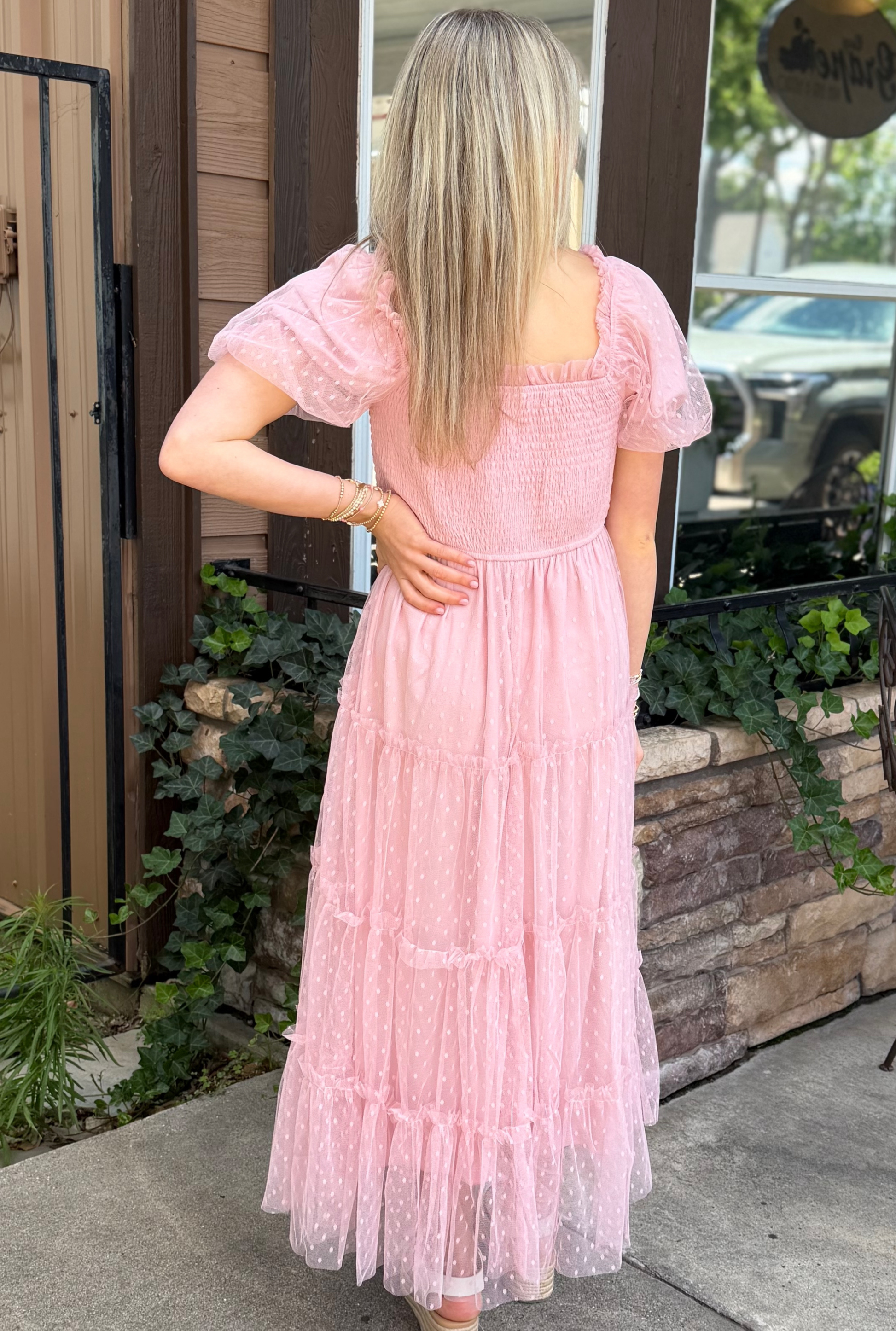 PINK TULLE DRESS