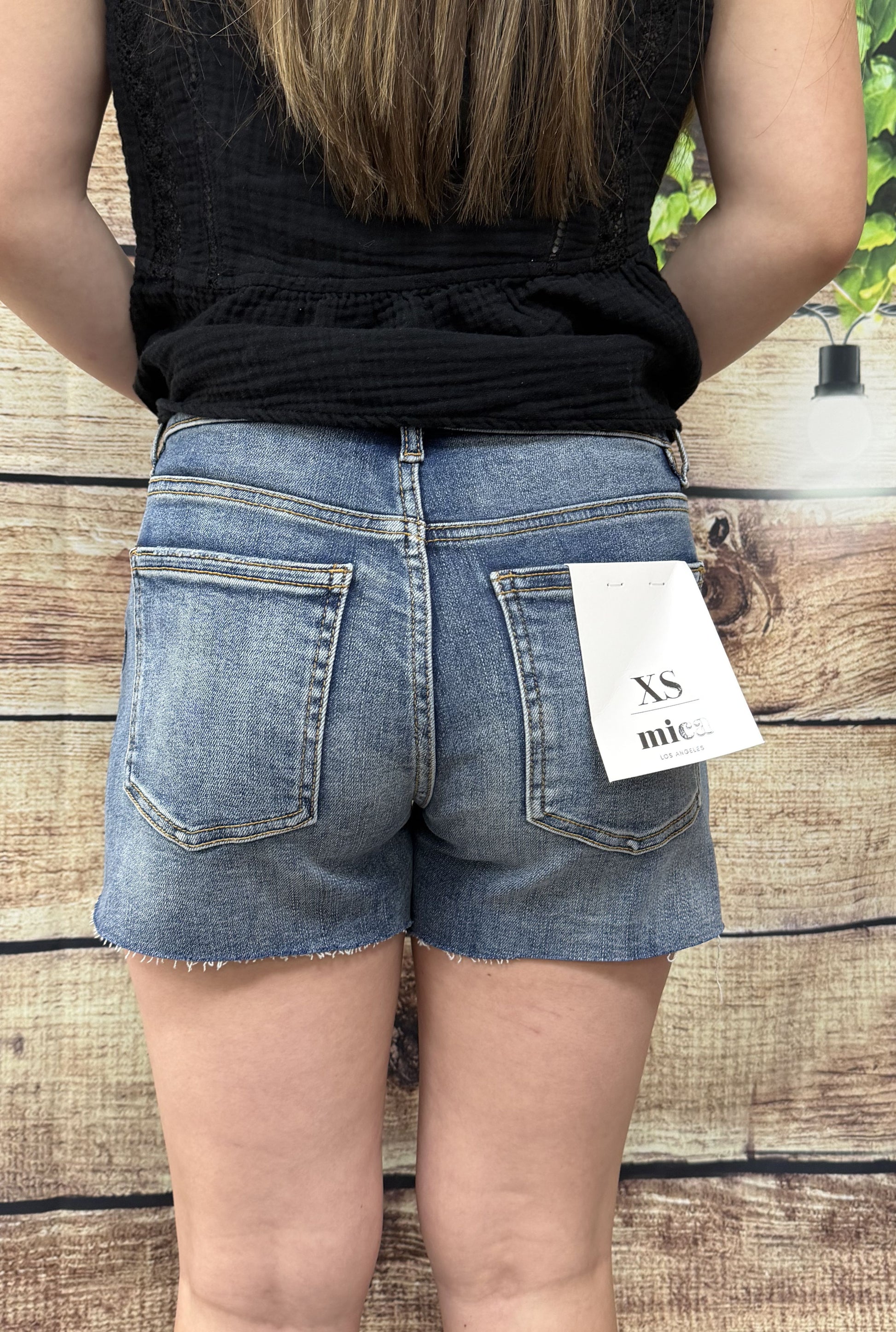 MISS ME DENIM SHORTS