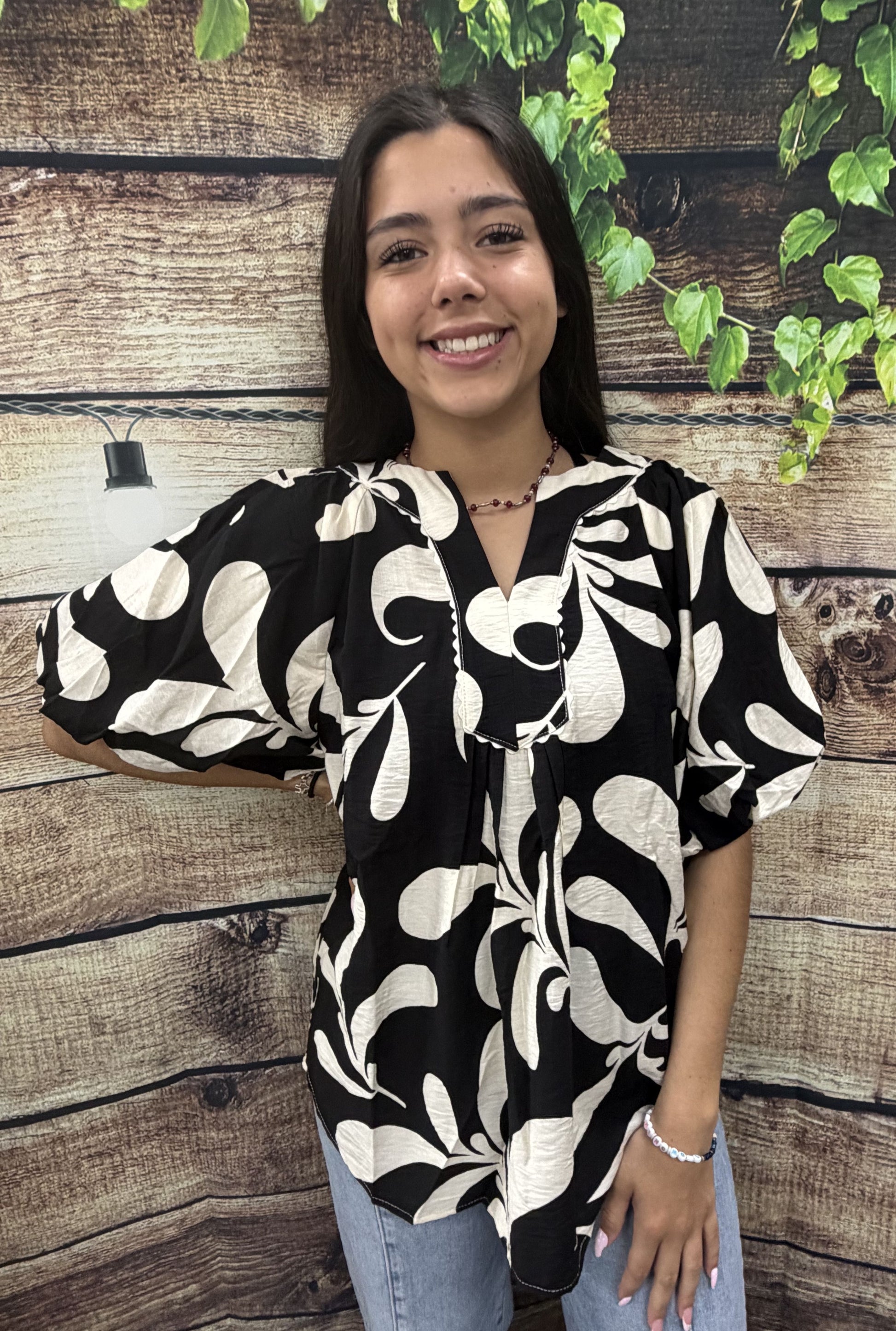 BLACK FERN TOP
