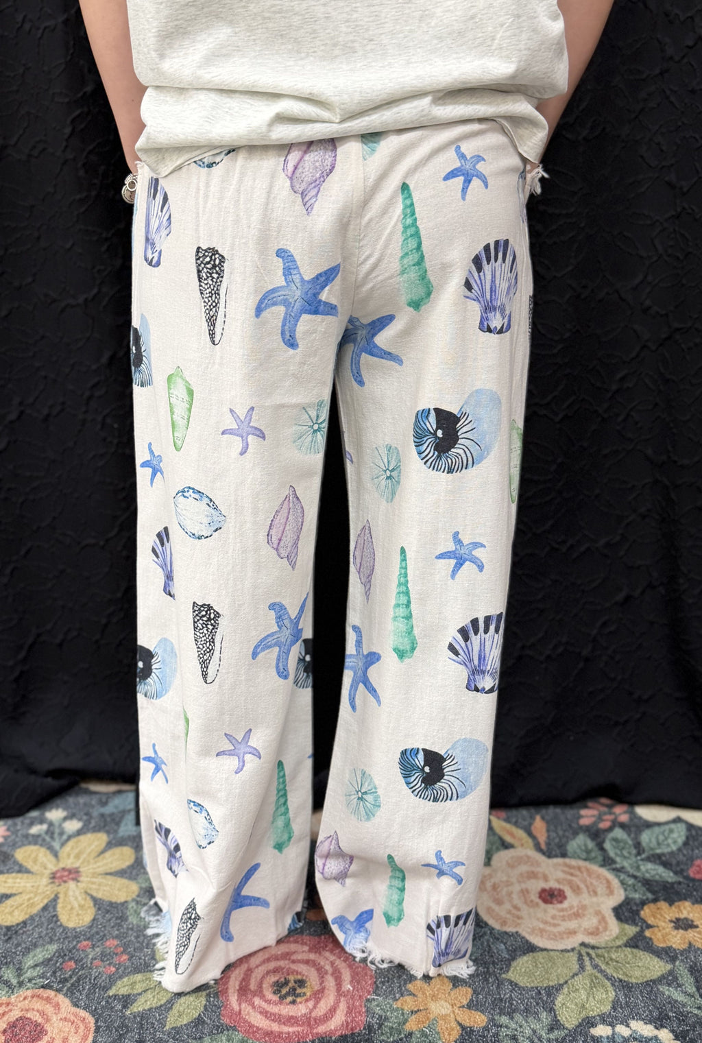SANTORINI SEASHELL PANTS