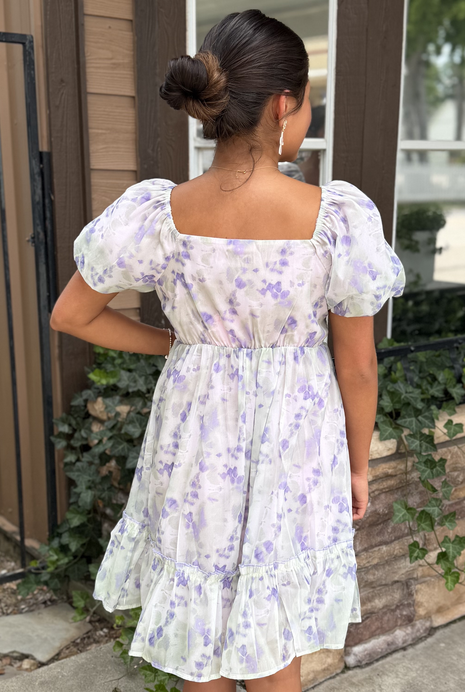 LILAC PRIMROSE DRESS
