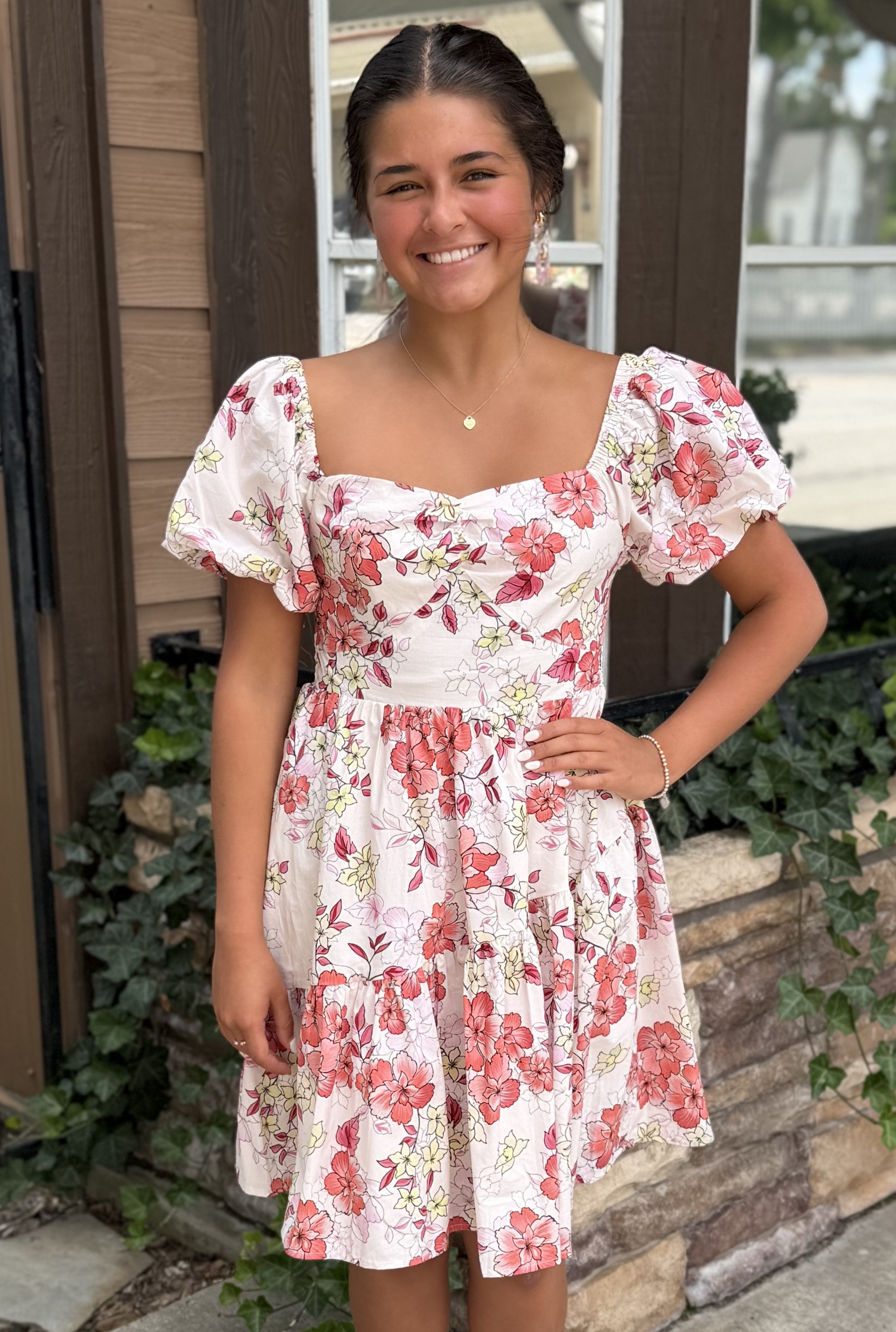STRAWBERRIES AND CREAM DRESS