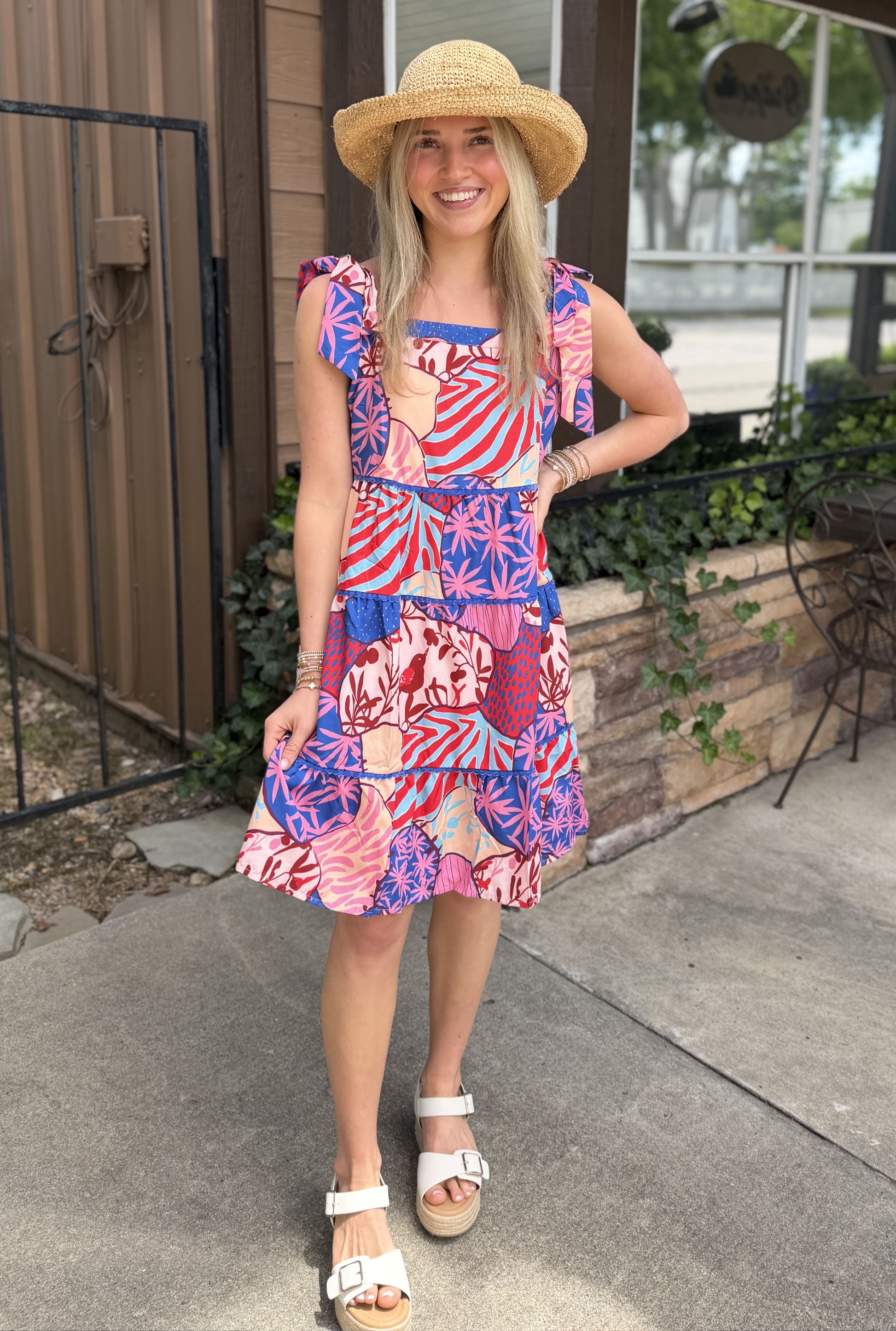 BERRY CAMELLIA DRESS