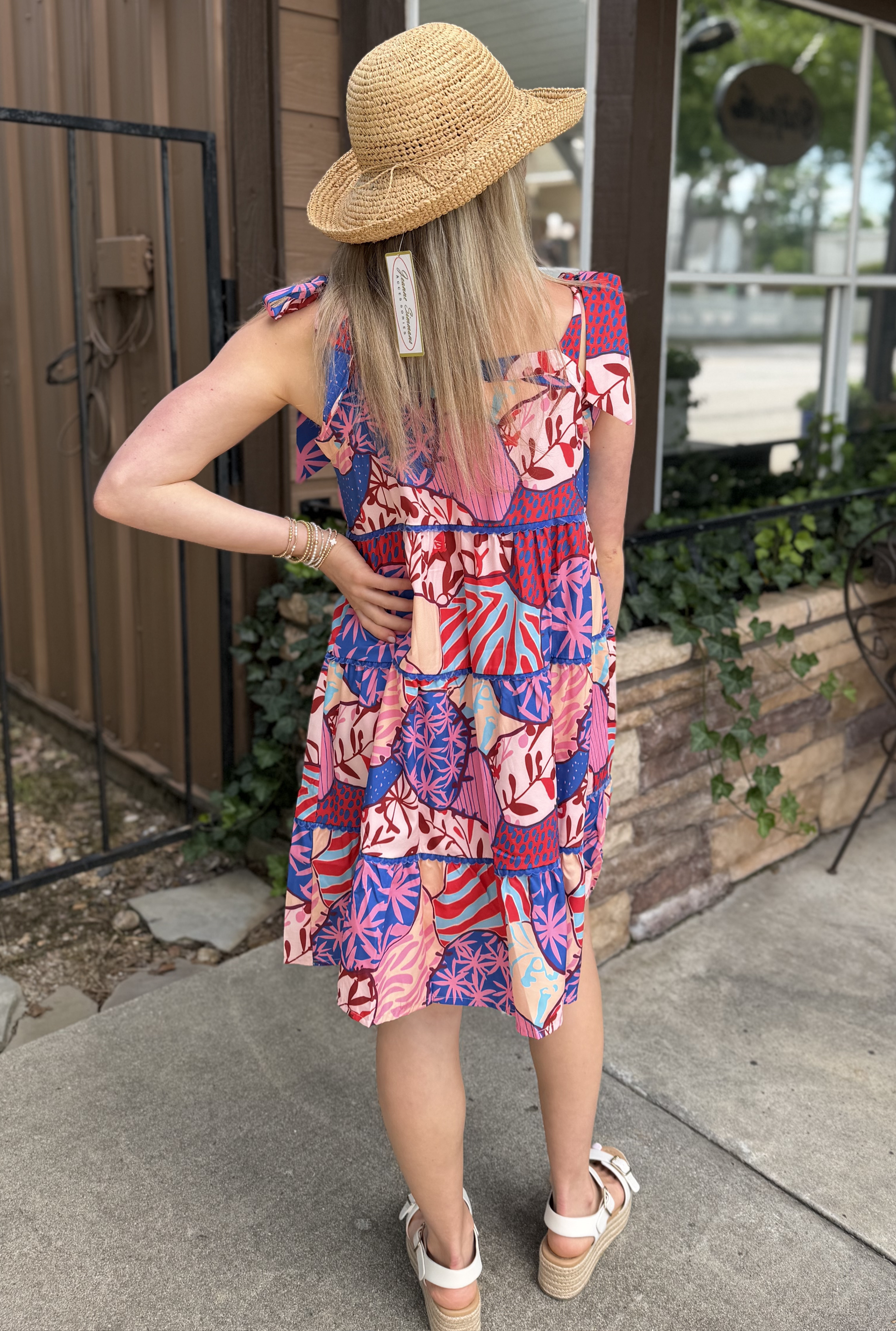 BERRY CAMELLIA DRESS