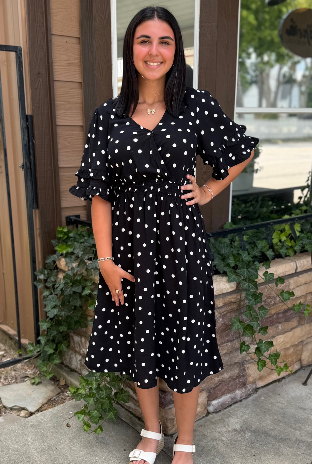 POLKA DOT ROMANTIC DRESS