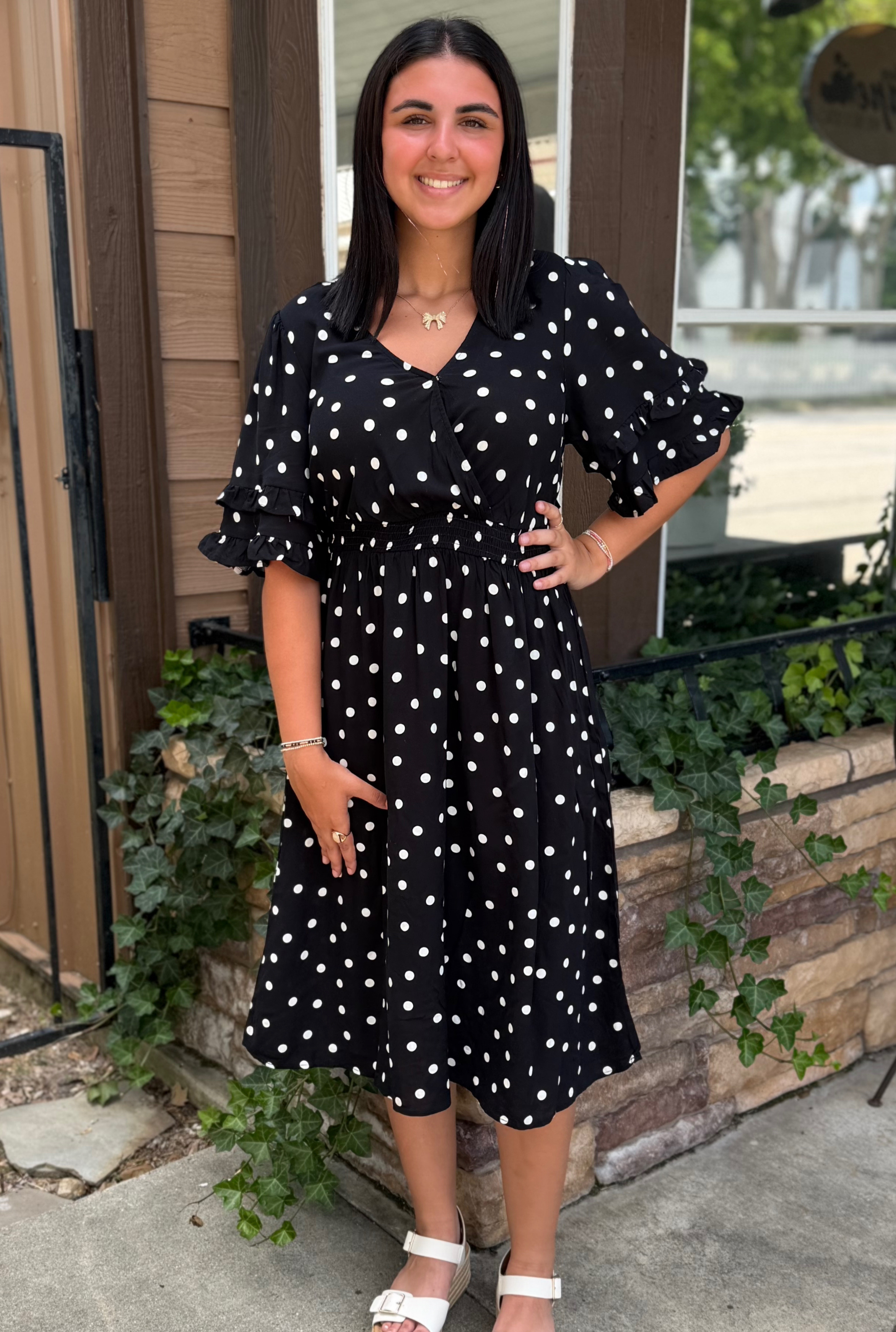 POLKA DOT ROMANTIC DRESS