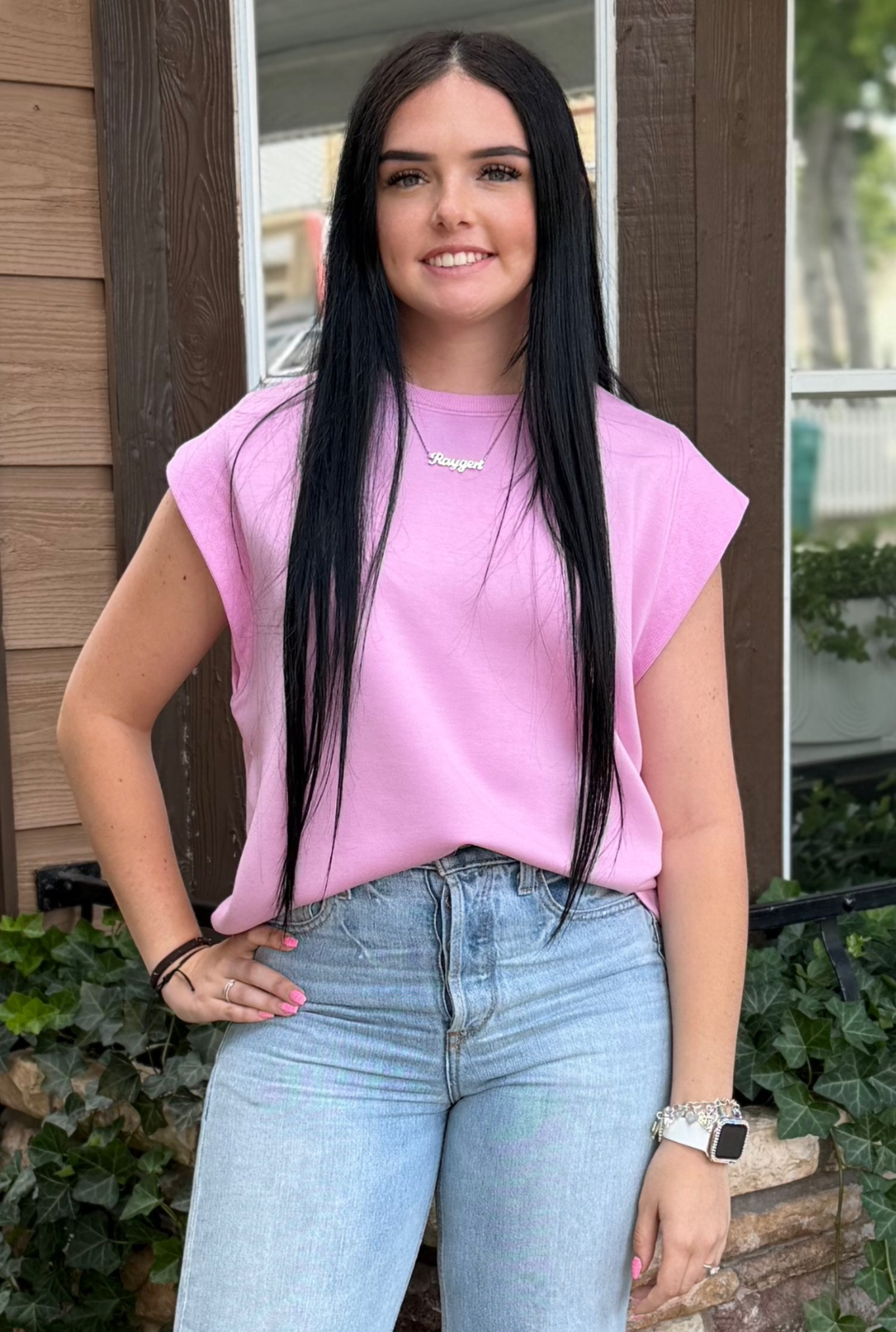 PINK ENTRO EVIE TOP