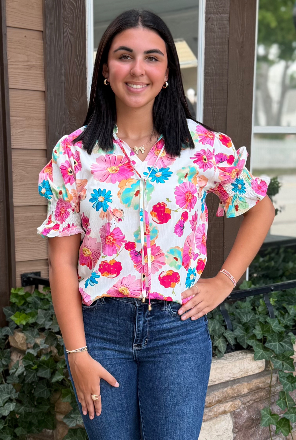 BRIGHT GARDEN TOP