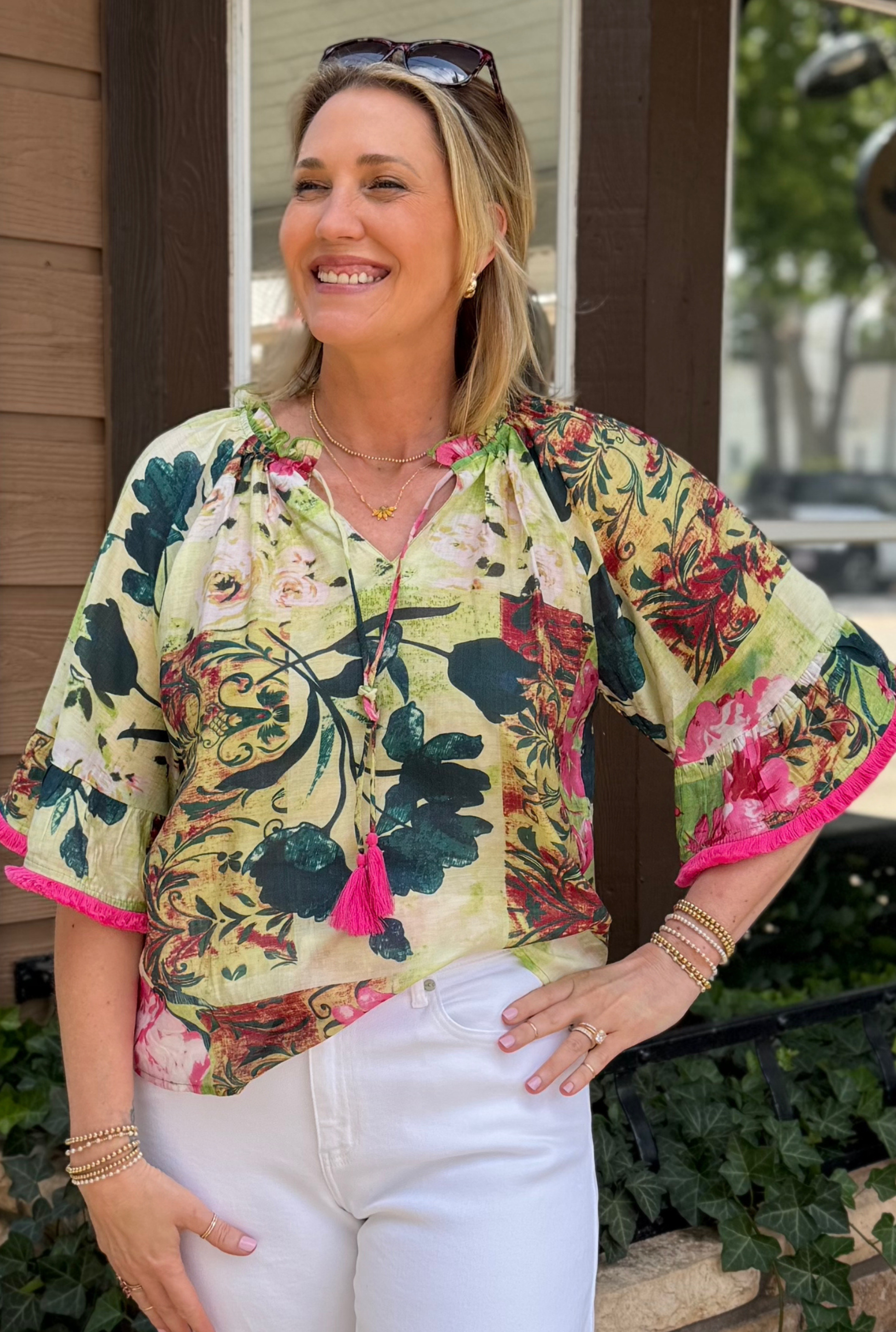 WATERCOLOR WILLOW TOP
