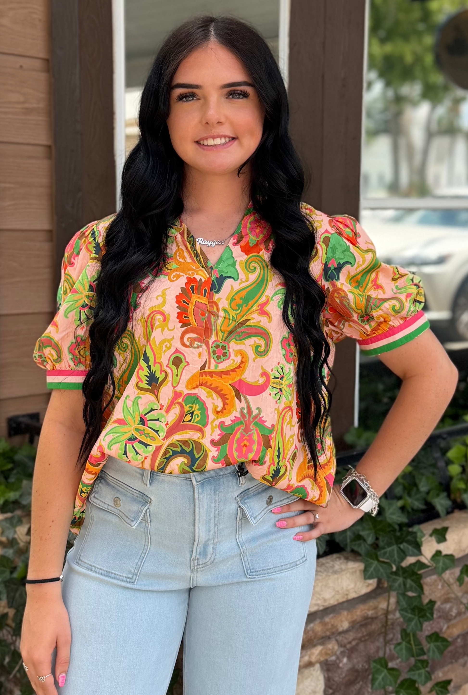 TERRACOTTA MAYA TOP