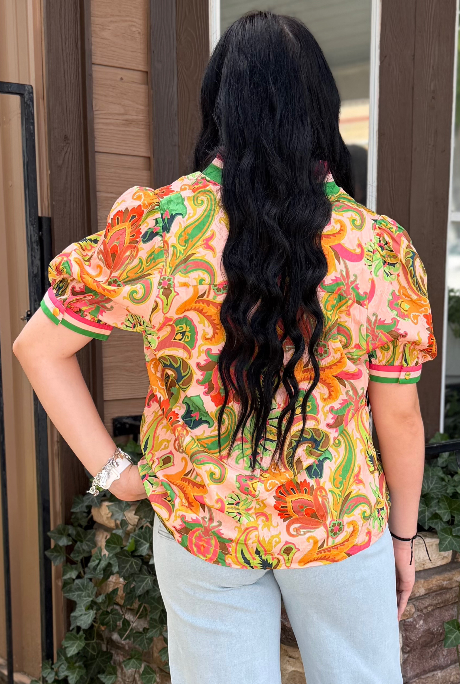 TERRACOTTA MAYA TOP