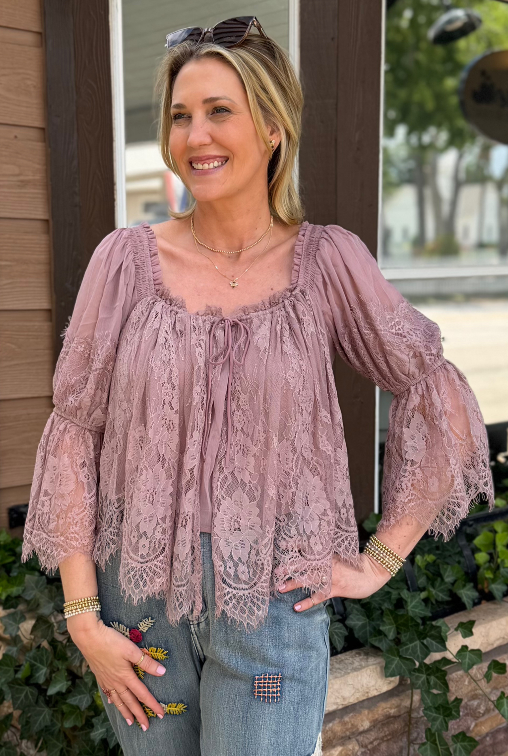 MAUVE MIREYA TOP