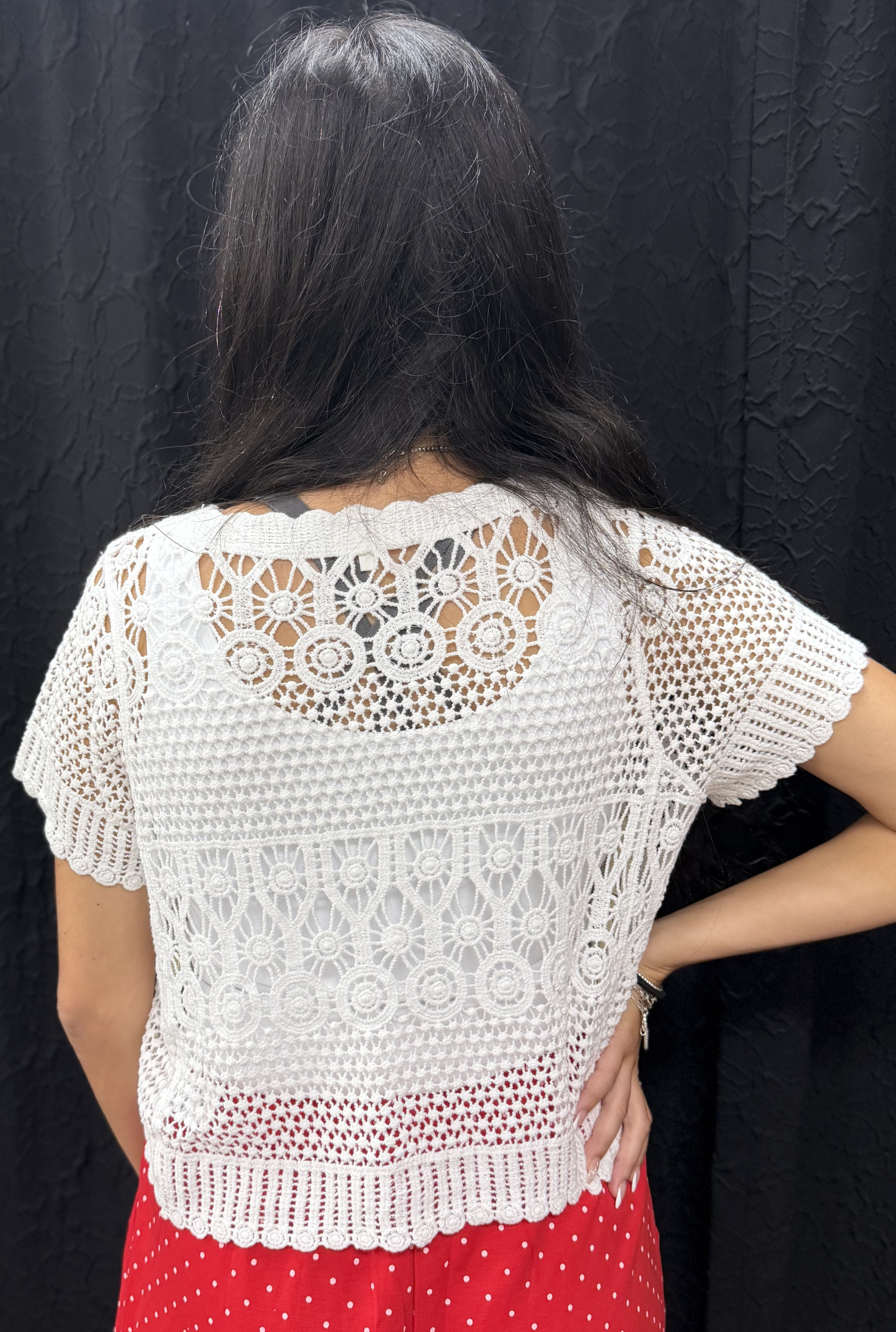 CUTE AS A BUTTON CARDIGAN