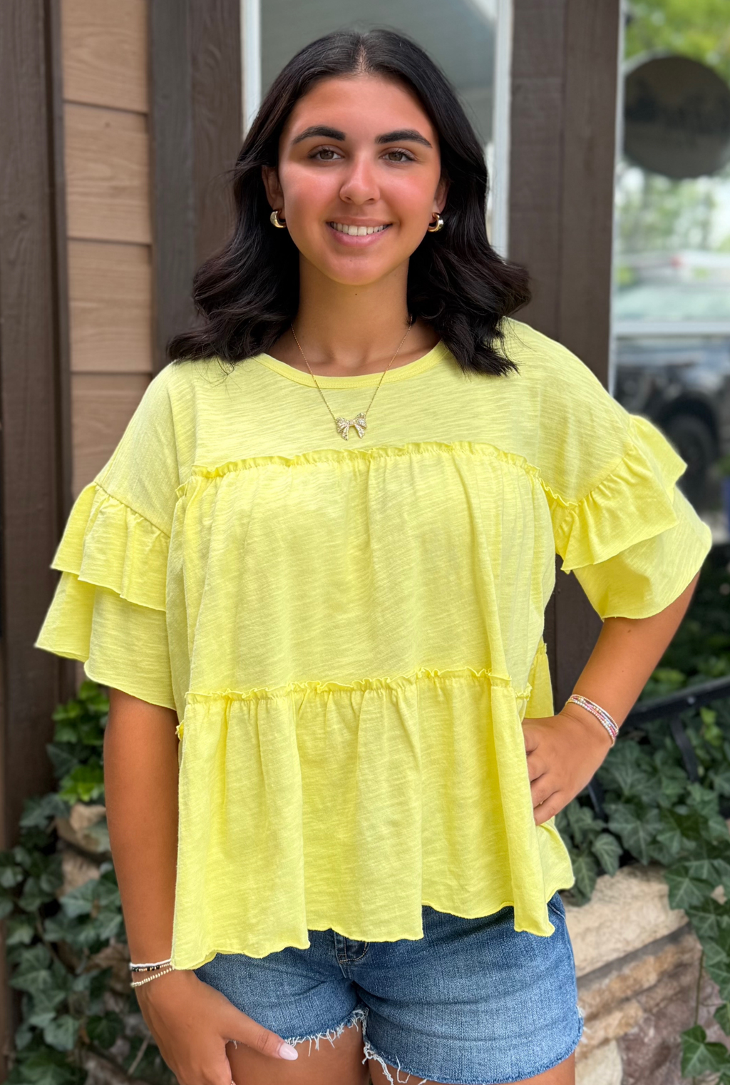 RUFFLE BABY TOP