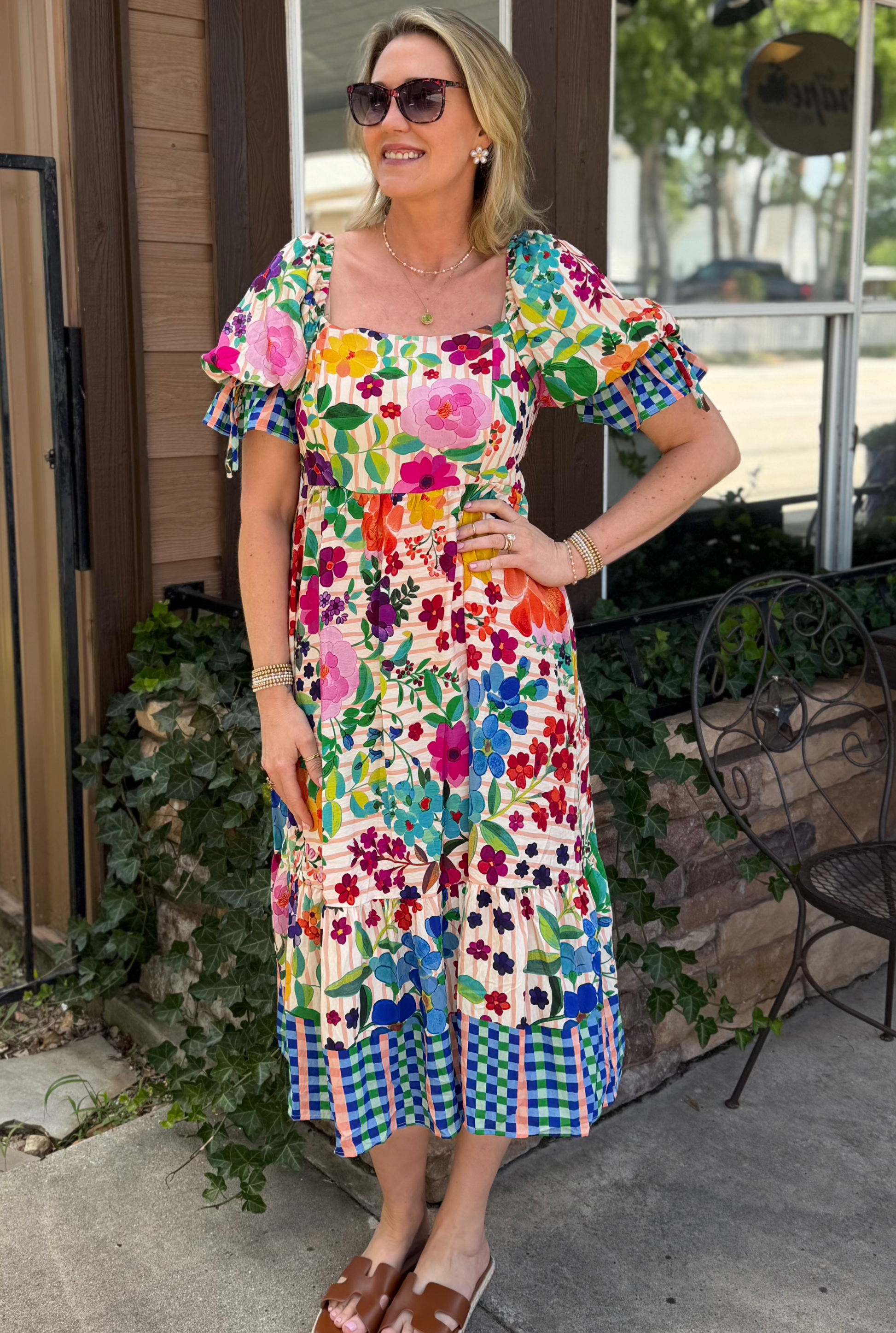 EVERLEIGH FLORAL DRESS