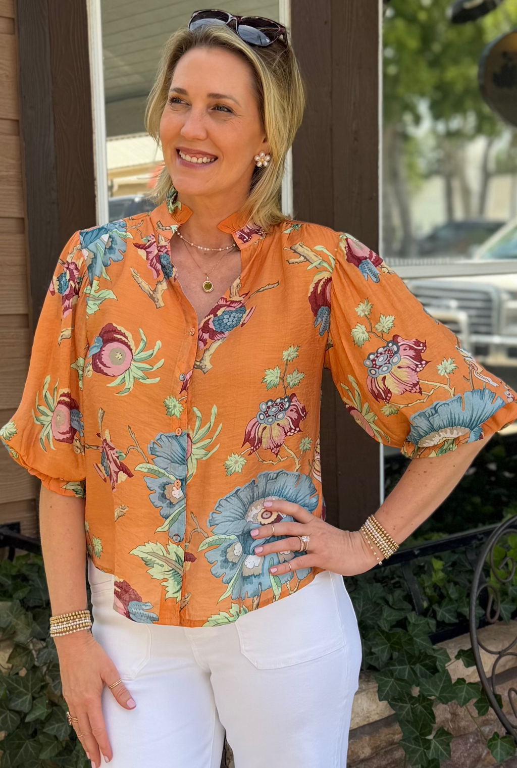 CORAL ALICE TOP