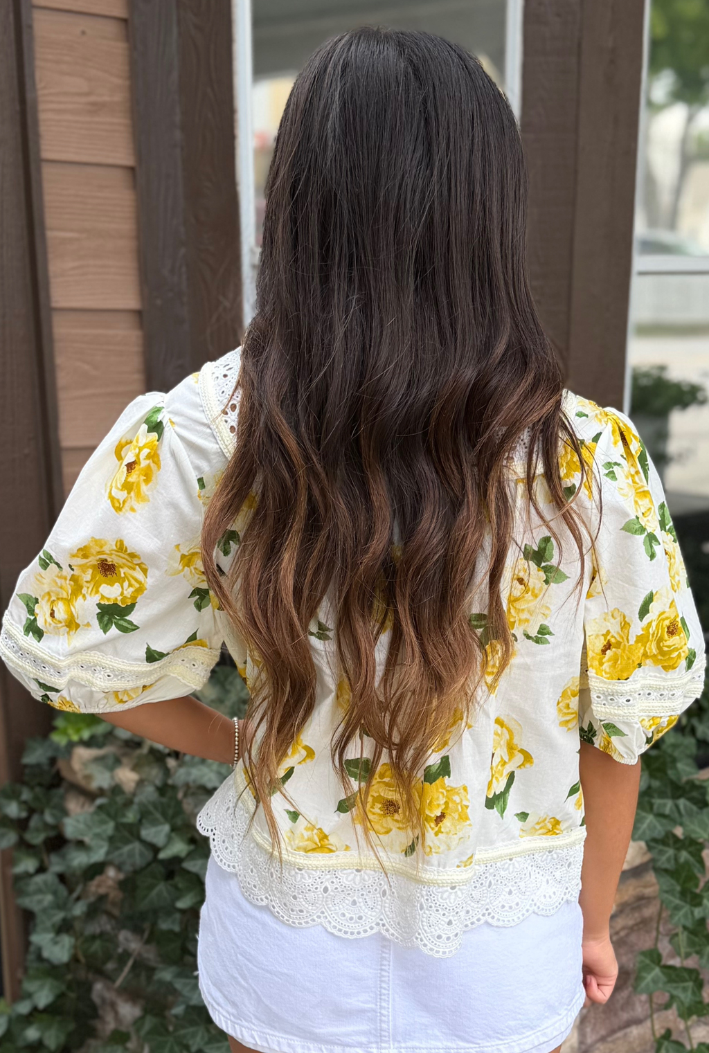 YELLOW DOLLY TOP